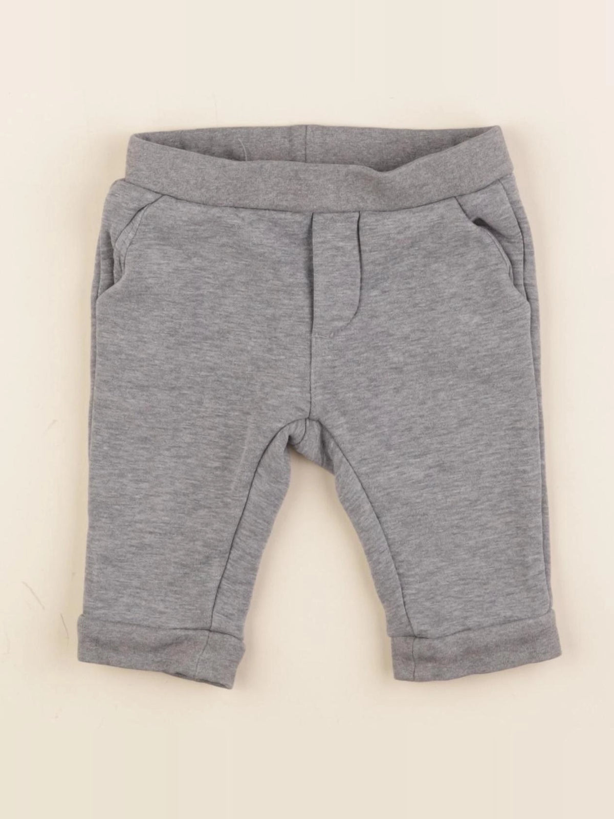 Jacadi - pantalon doublé gris - 6 mois