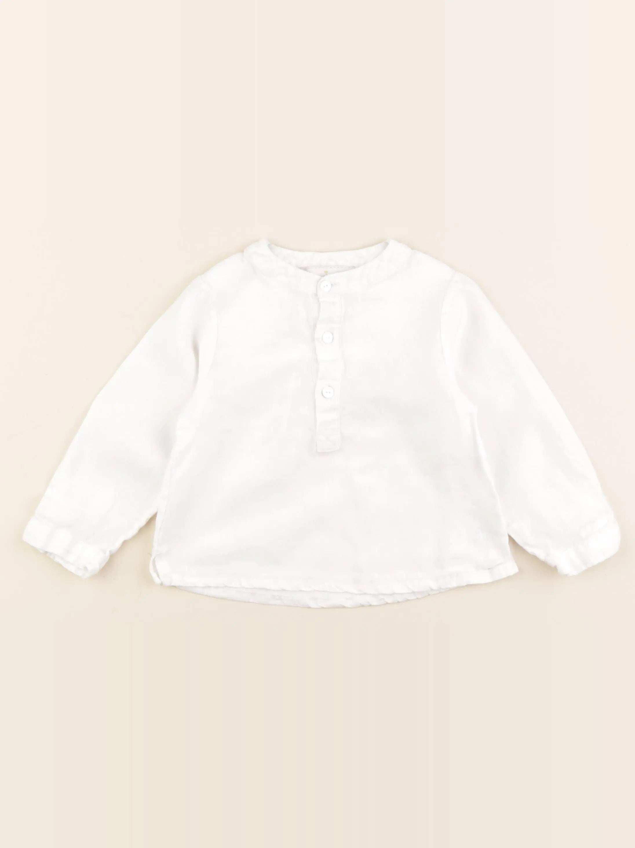 Jacadi - chemise blanc - 24 mois
