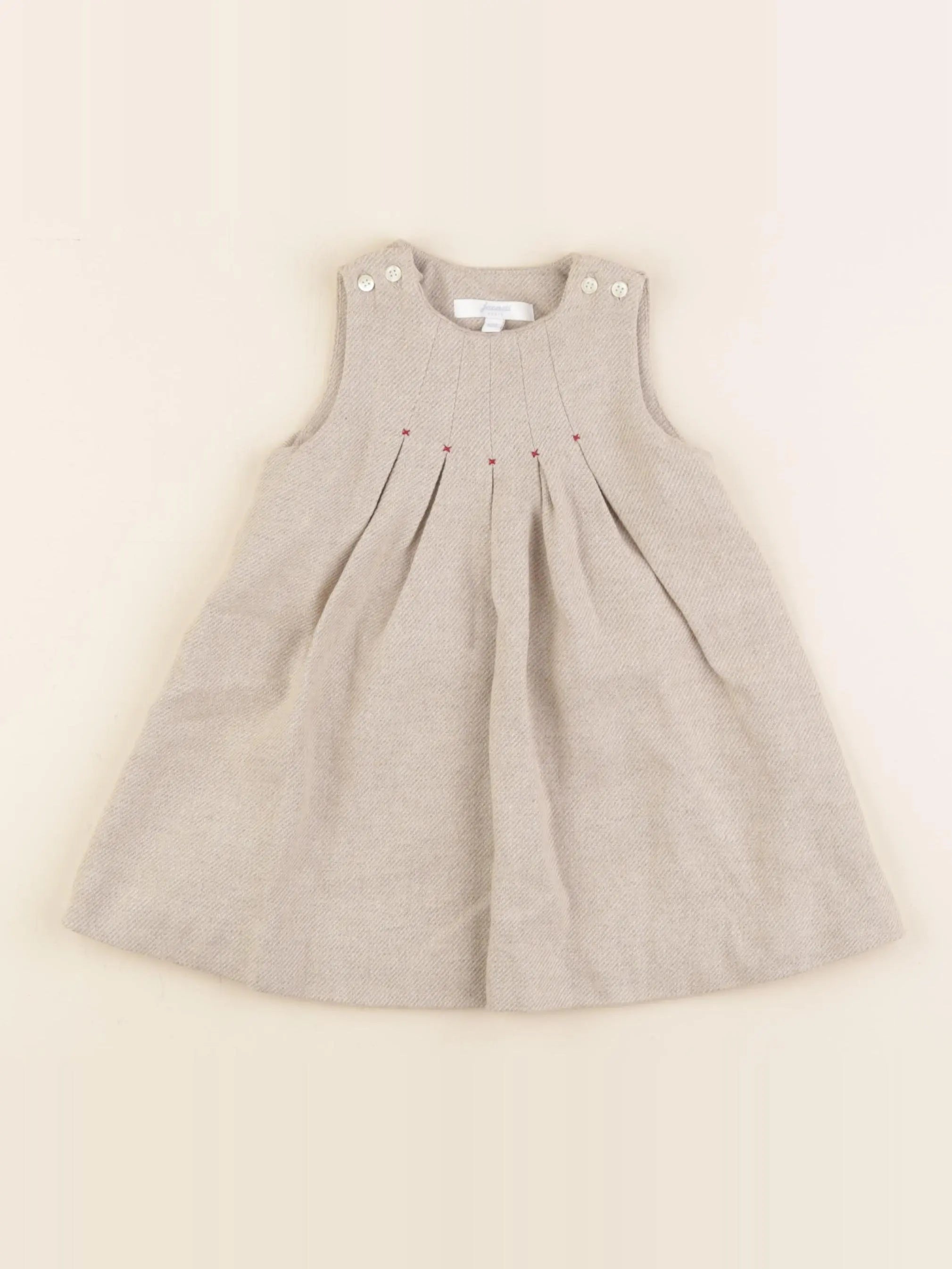 Jacadi - robe beige - 6 mois