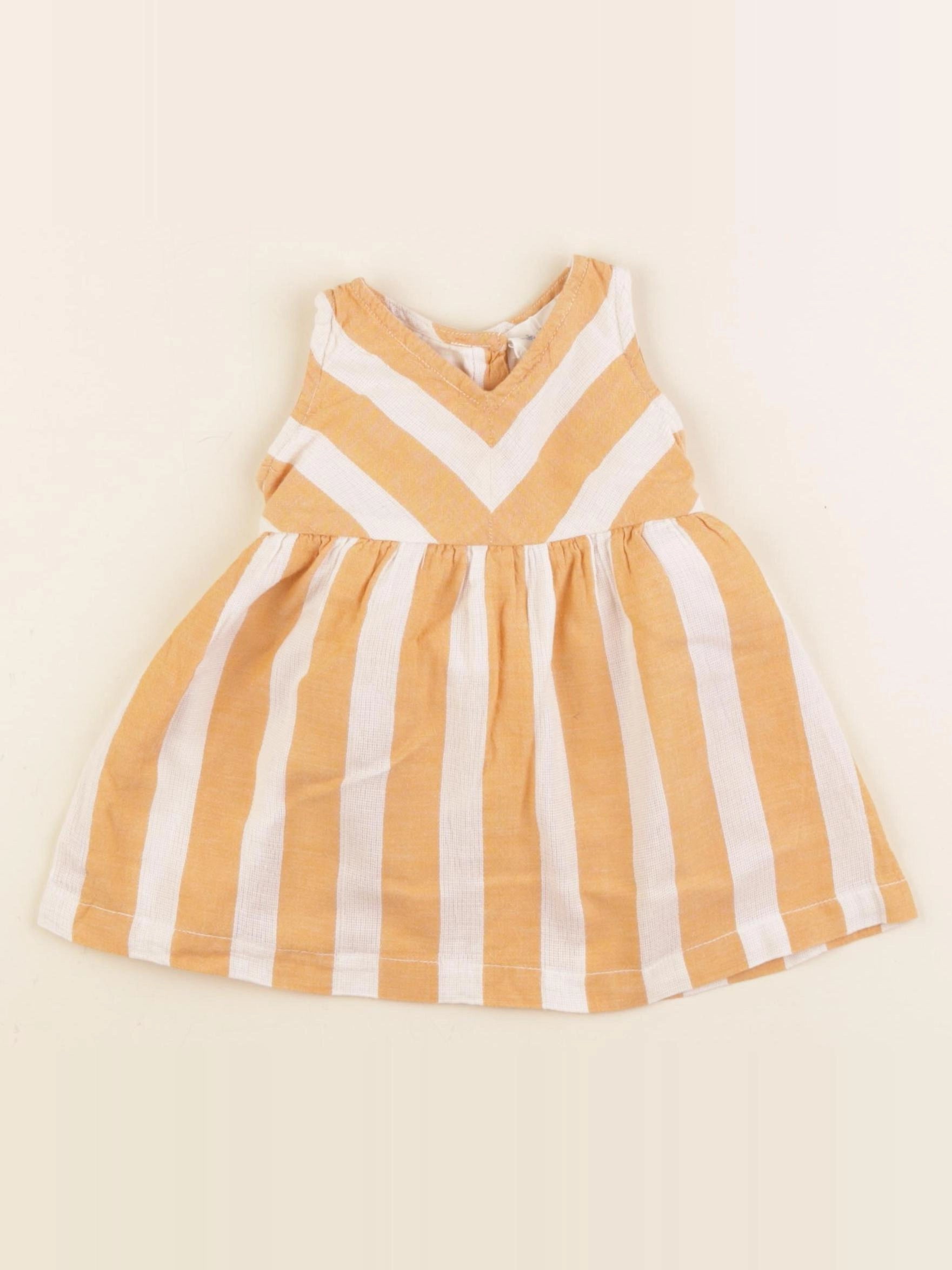 Arsène et les pipelettes - robe marron - 3 mois