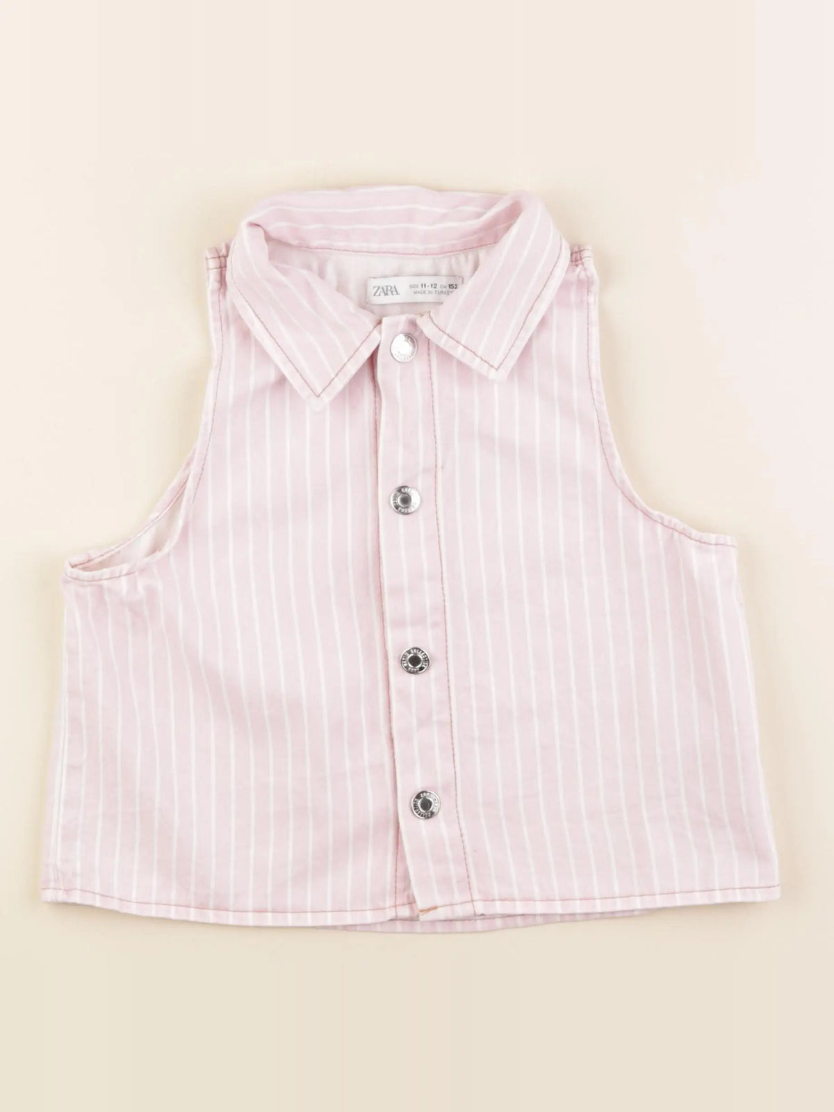 Zara - blouse rose - 11/12 ans