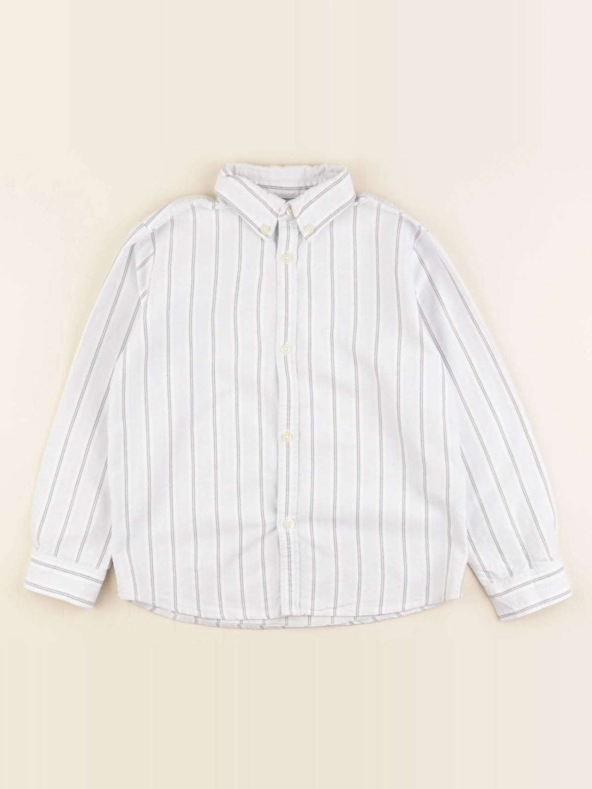 Gocco - chemise bleu, blanc - 5/6 ans