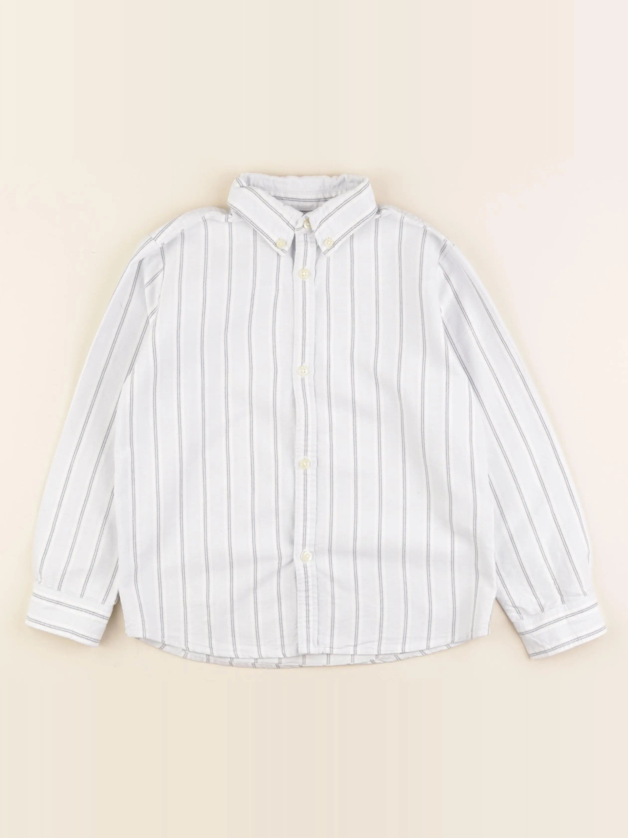 Gocco - chemise bleu, blanc - 5/6 ans