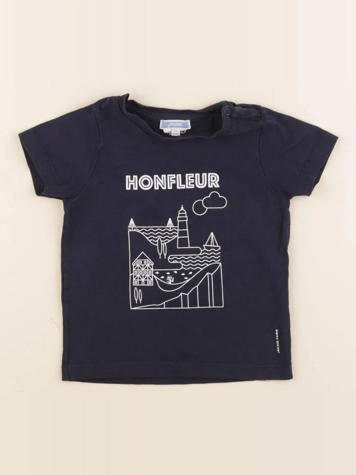 Jacadi - tee-shirt bleu - 36 mois