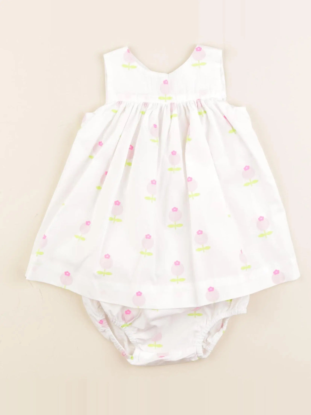 Jacadi - robe blanc - 6 mois