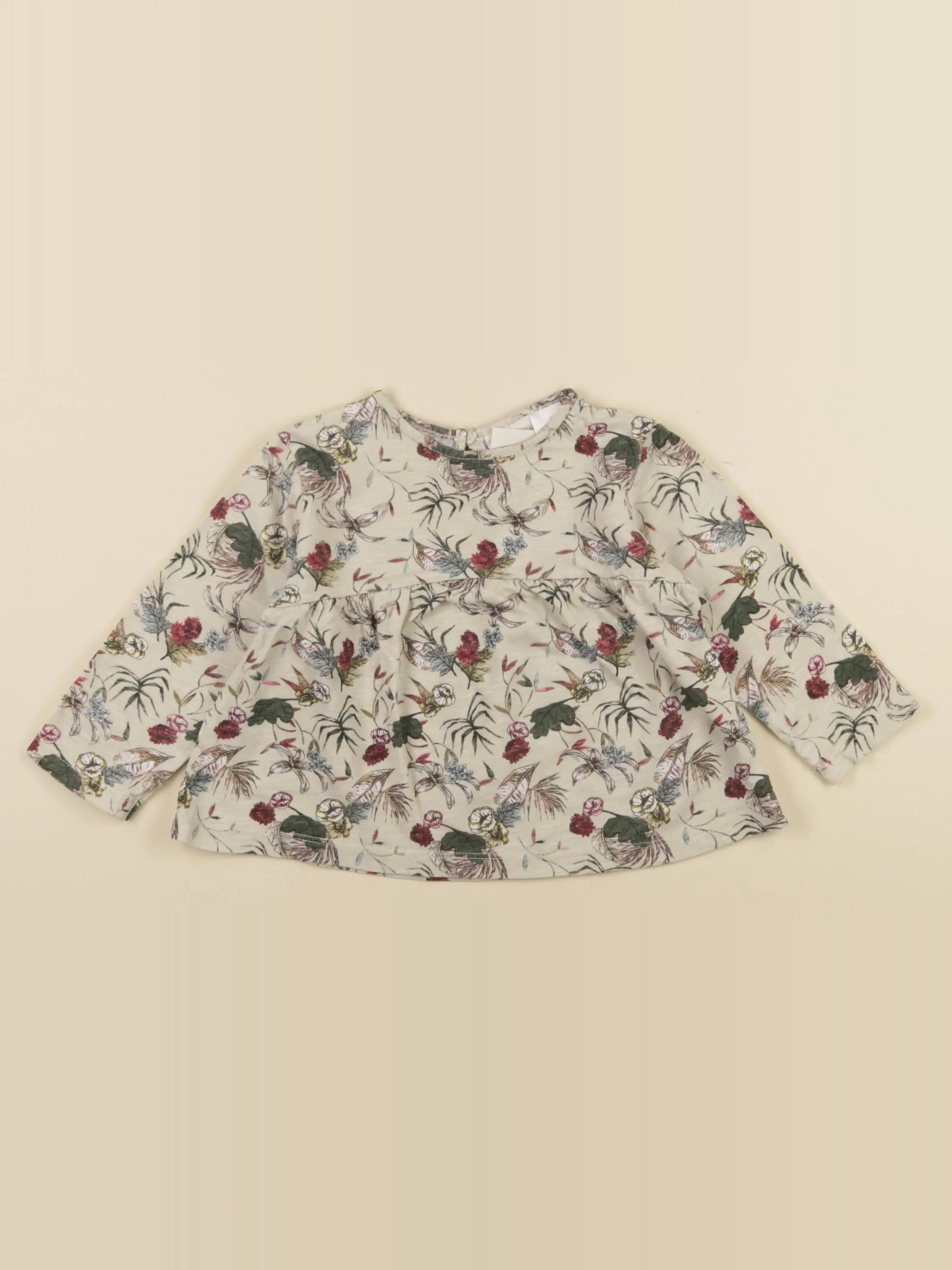 Zara - tee-shirt multicolore - 9/12 mois