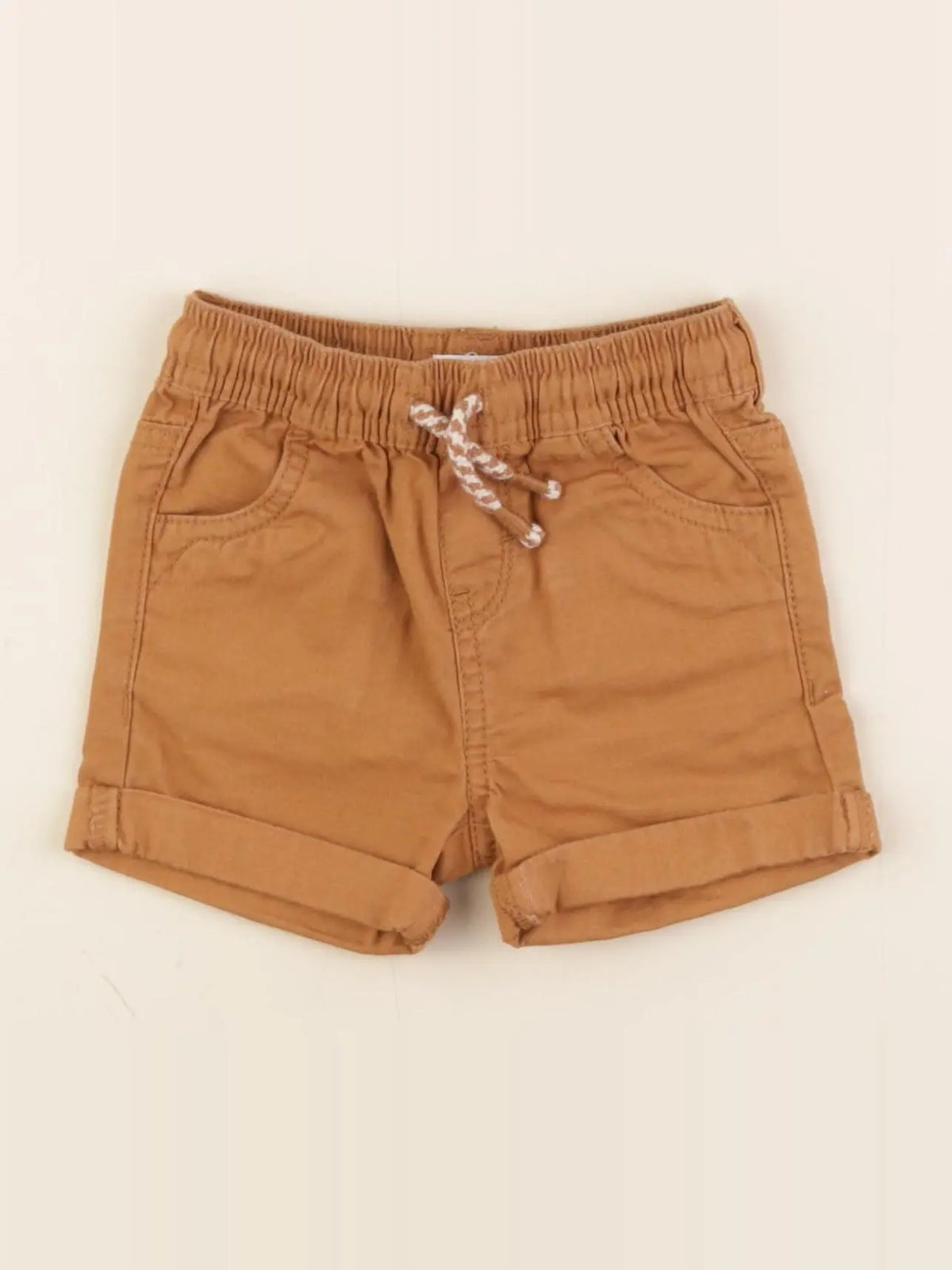 Vertbaudet - short jaune - 9 mois