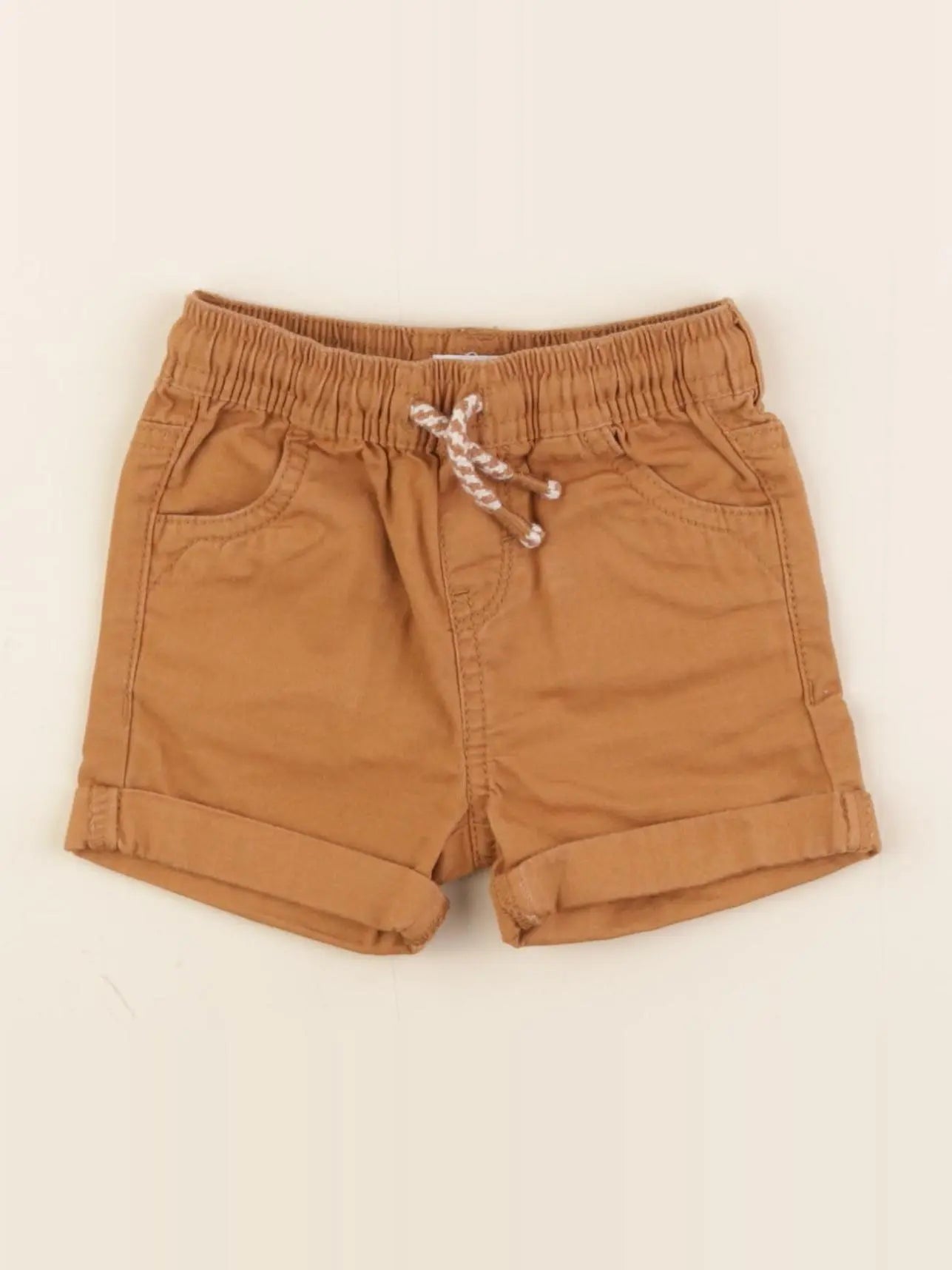 Vertbaudet - short jaune - 9 mois