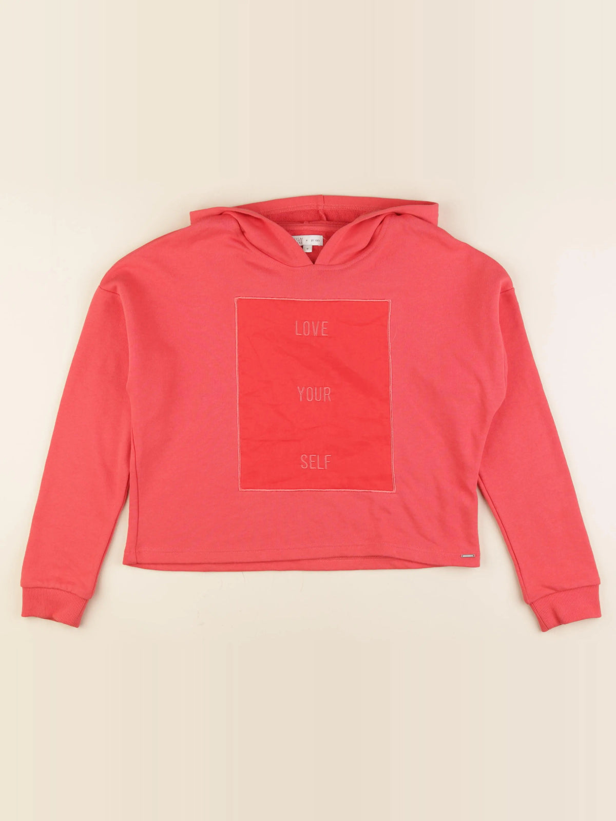 IKKS - sweat court  rose - 16 ans