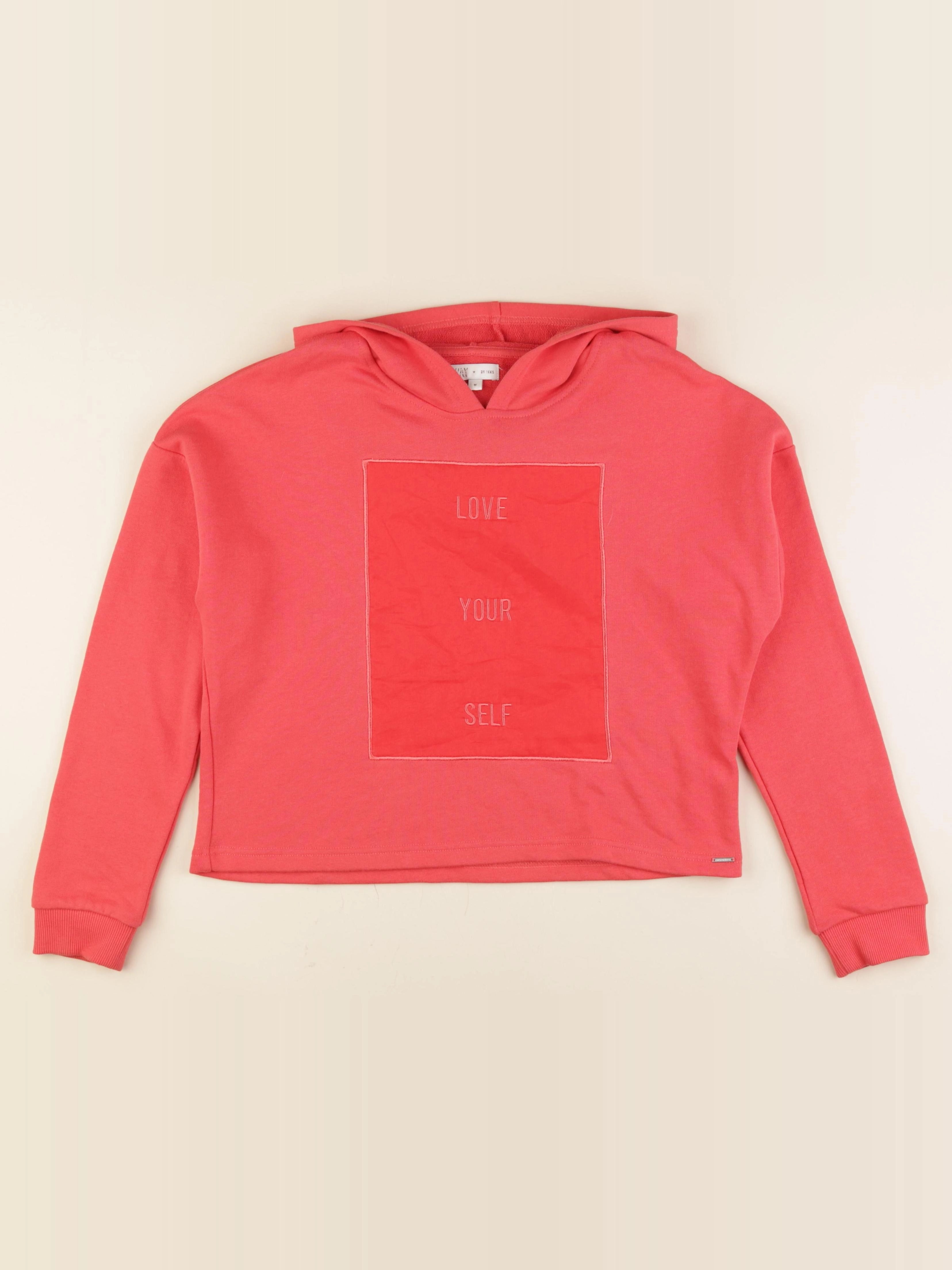 IKKS - sweat court  rose - 16 ans