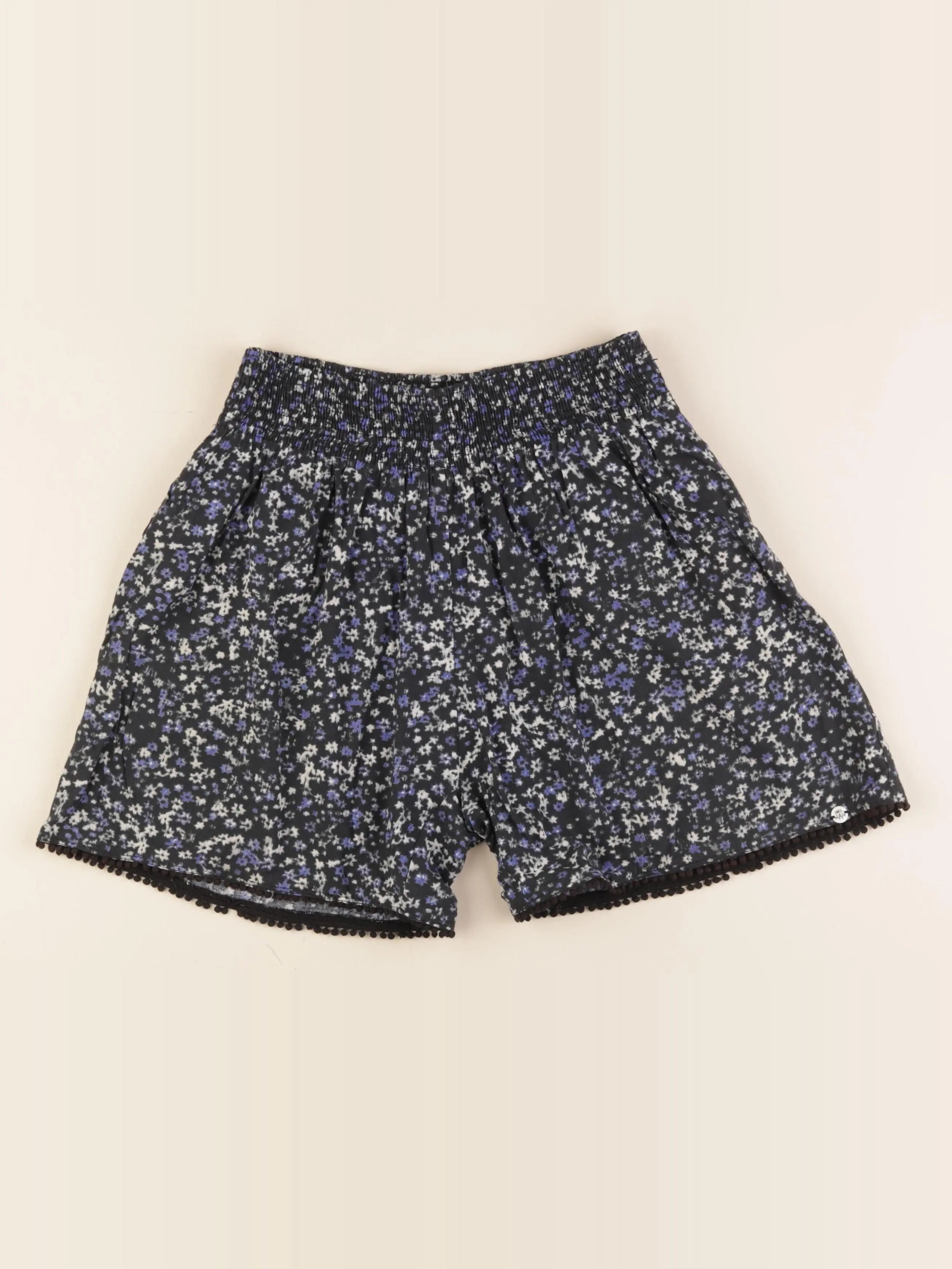 IKKS - short noir, violet - 16 ans