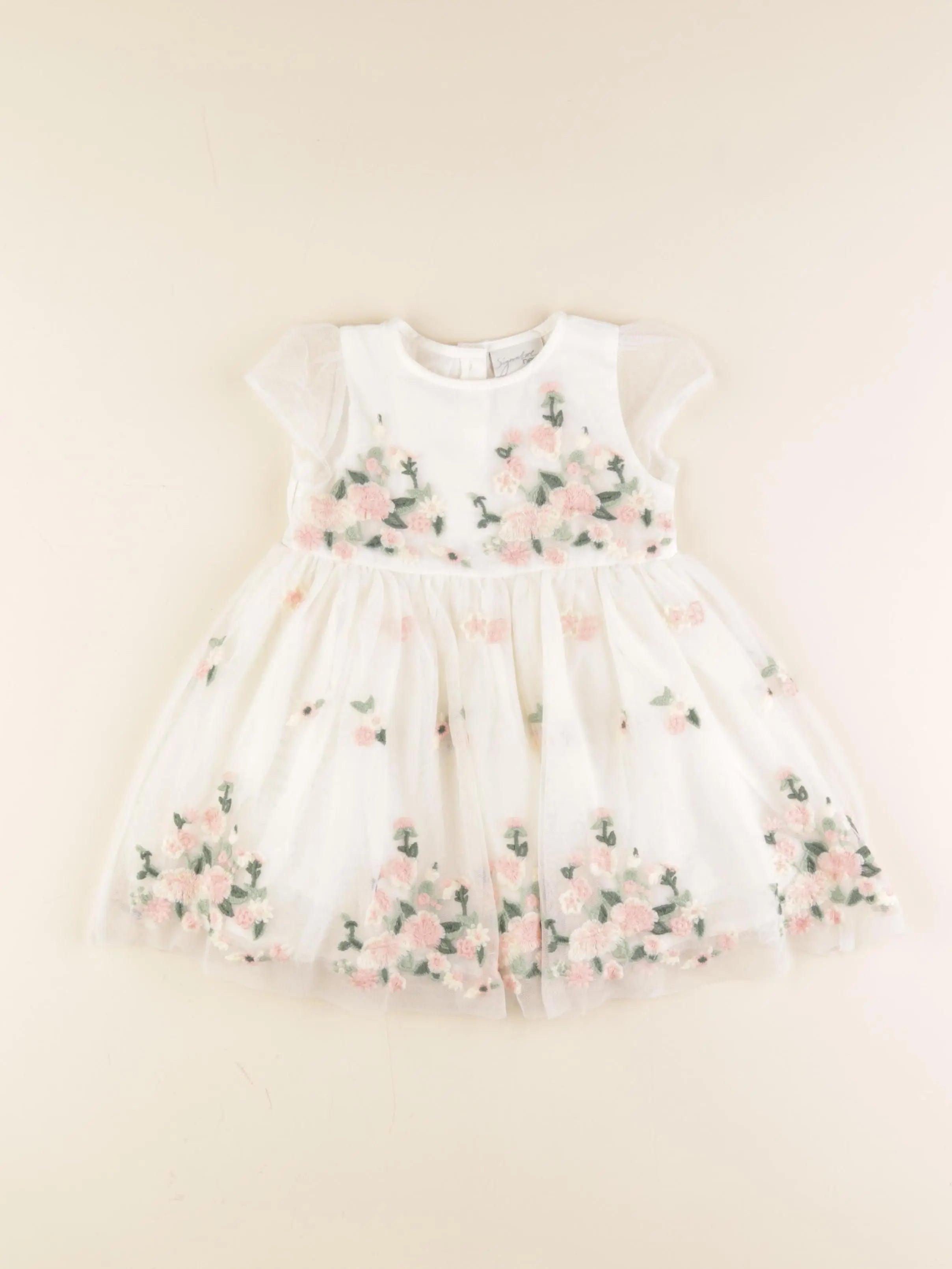 Next - robe blanc - 9/12 mois