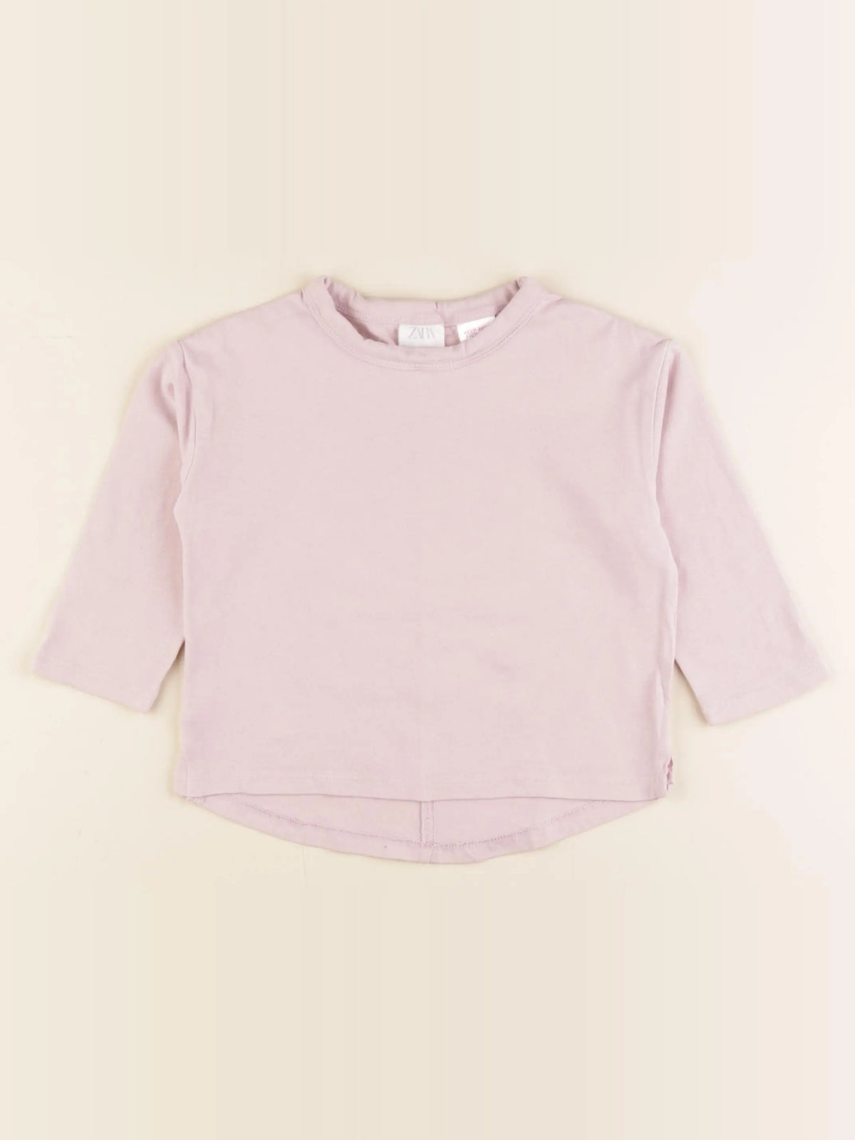 Zara - tee-shirt rose - 12/18 mois
