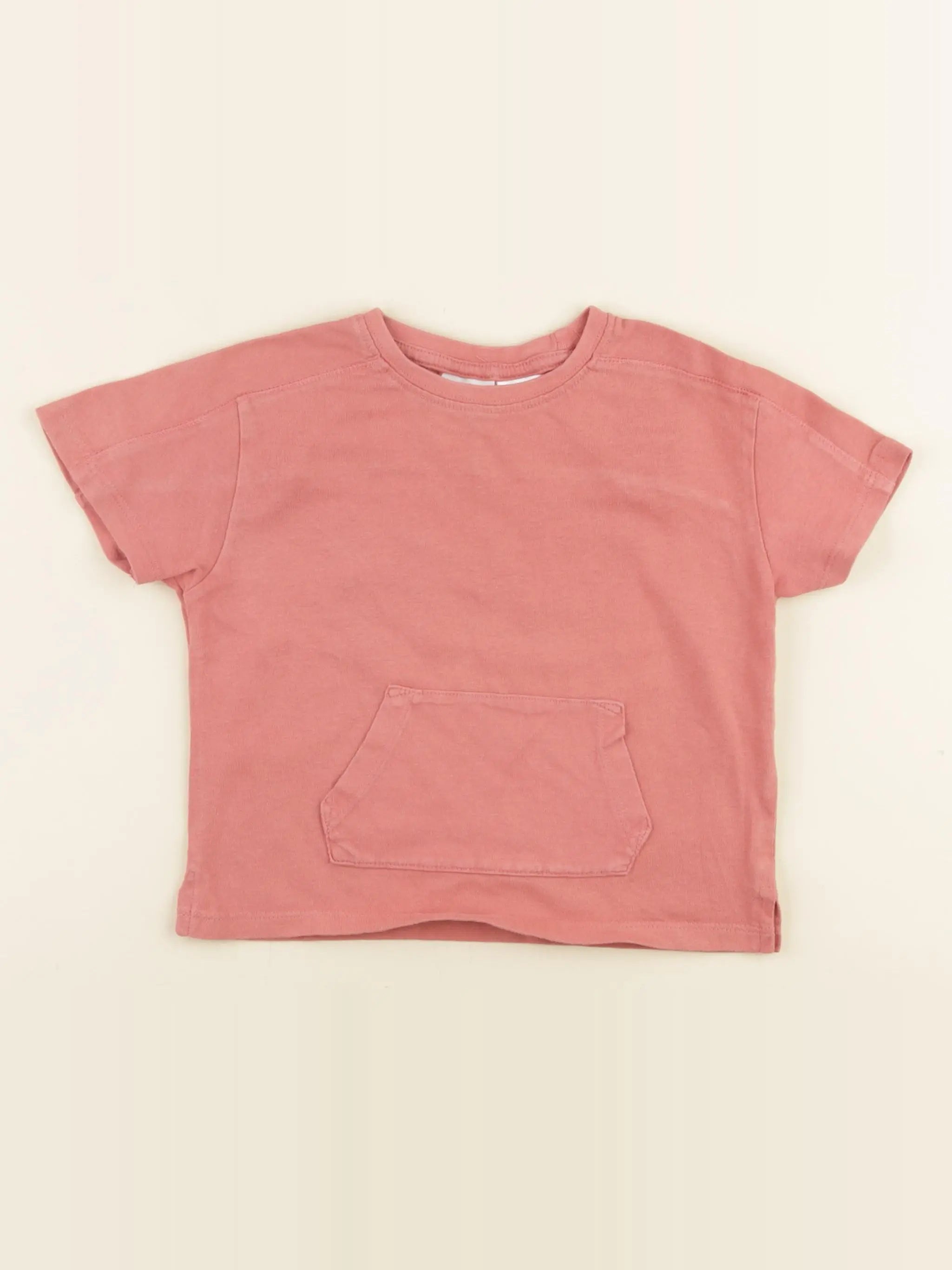 Zara - tee-shirt rouge - 12/18 mois