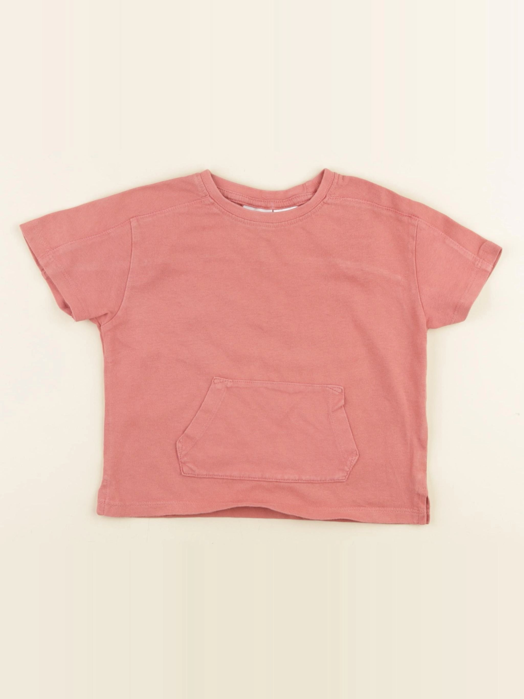 Zara - tee-shirt rouge - 12/18 mois