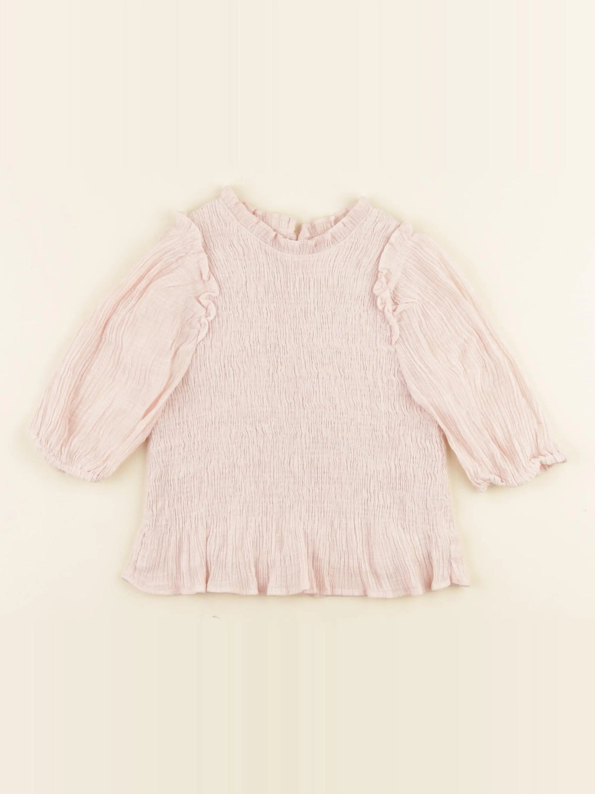 Zara - tee-shirt rose - 4/5 ans
