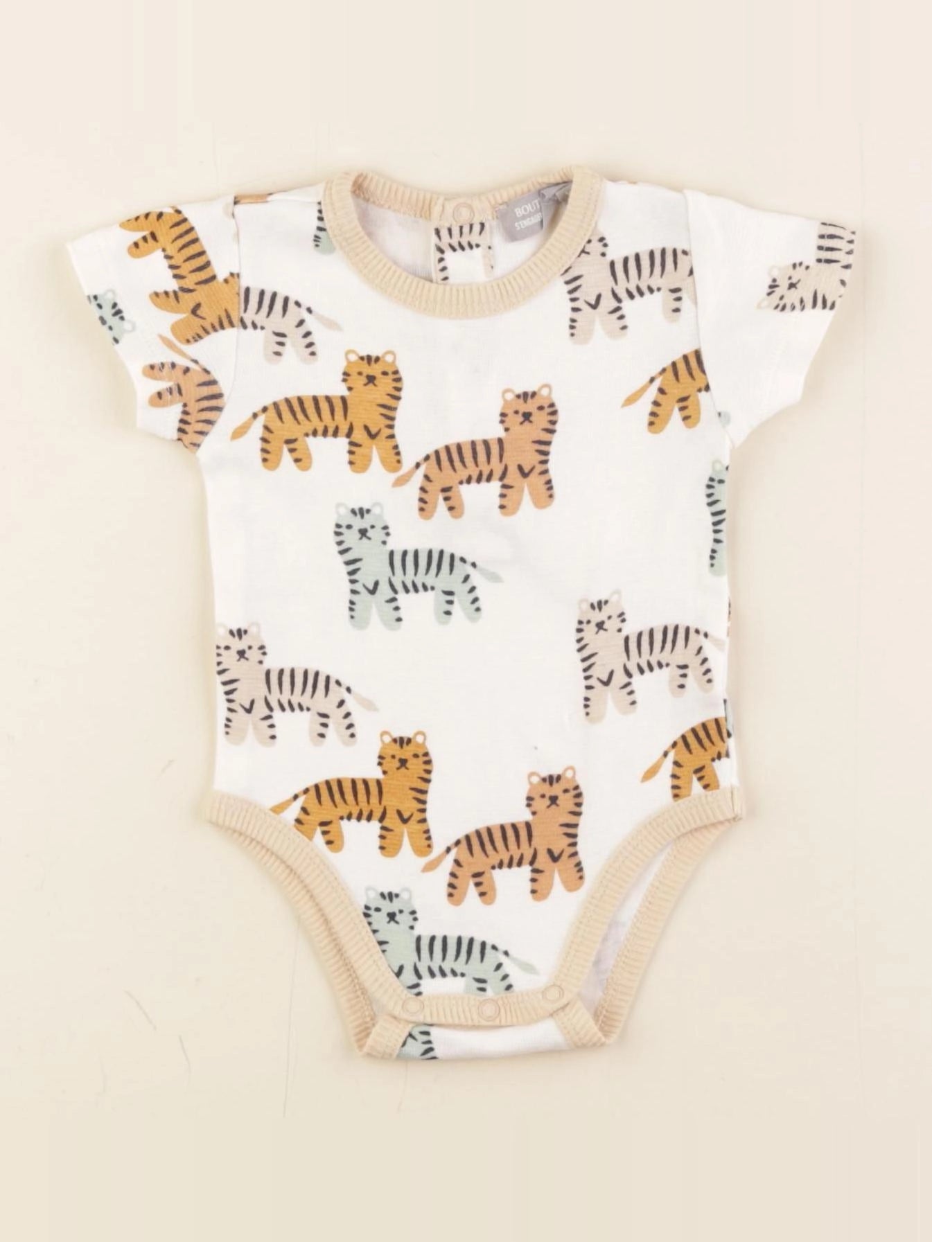 Boutchou - body marron - 3 mois