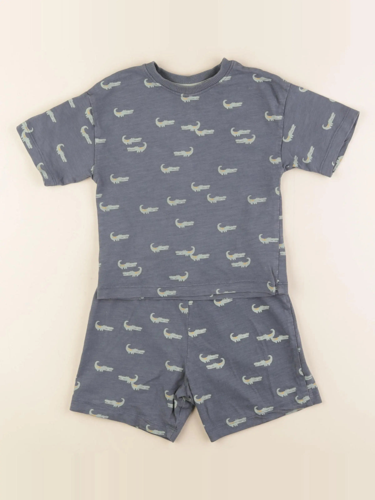 Next - pyjama coton gris - 12/18 mois