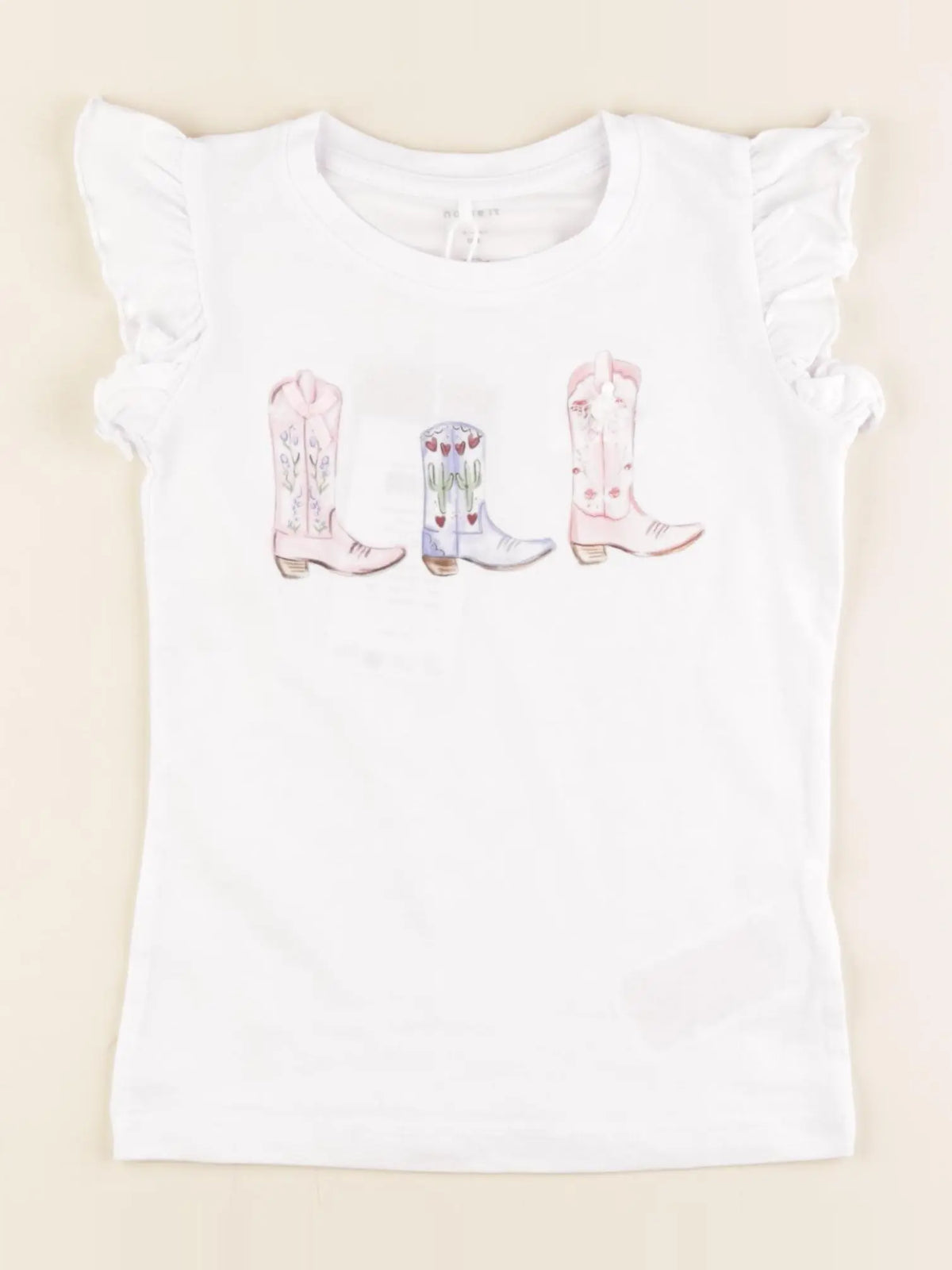 Name it - tee-shirt blanc - 4 ans