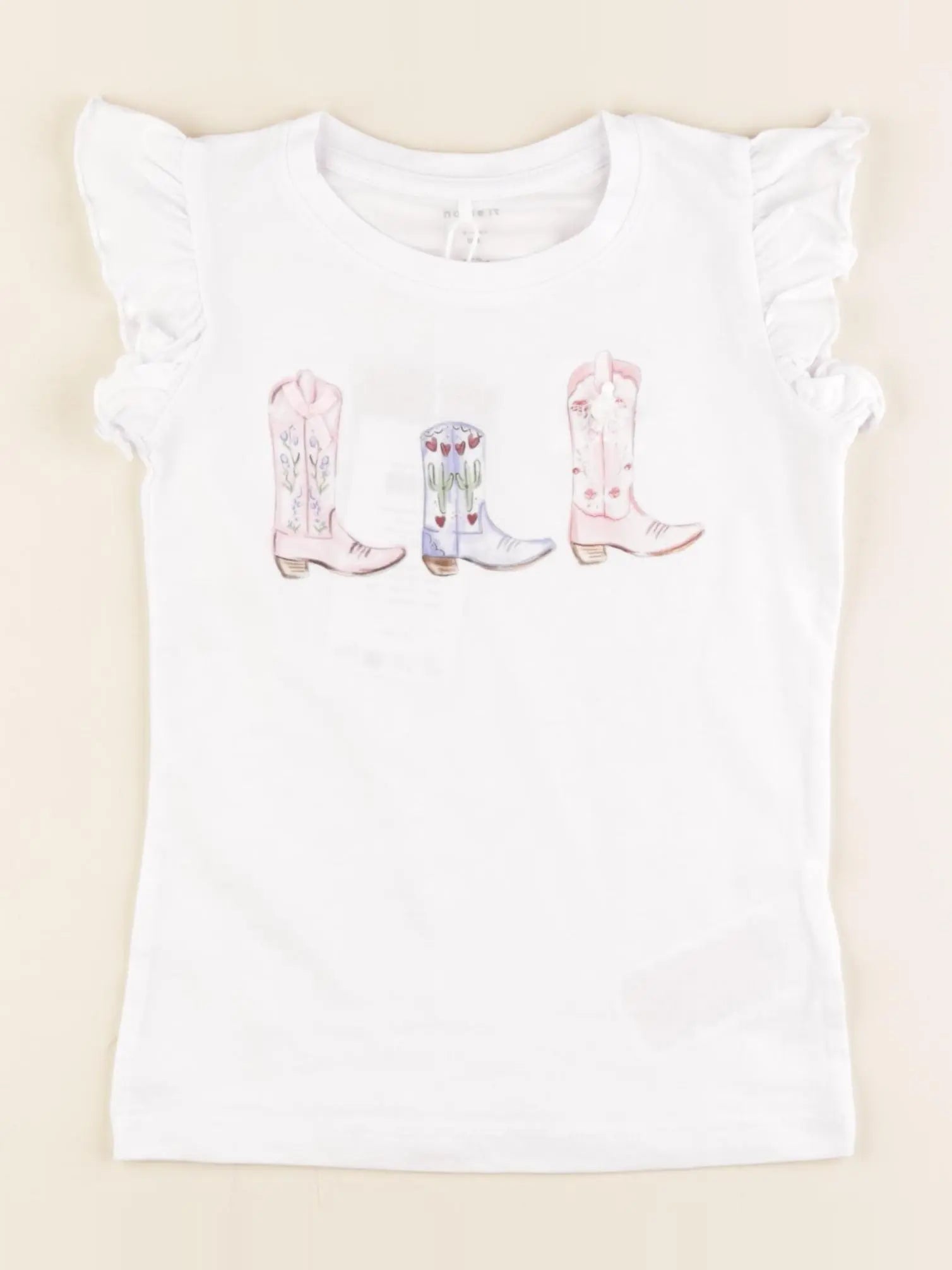 Name it - tee-shirt blanc - 4 ans