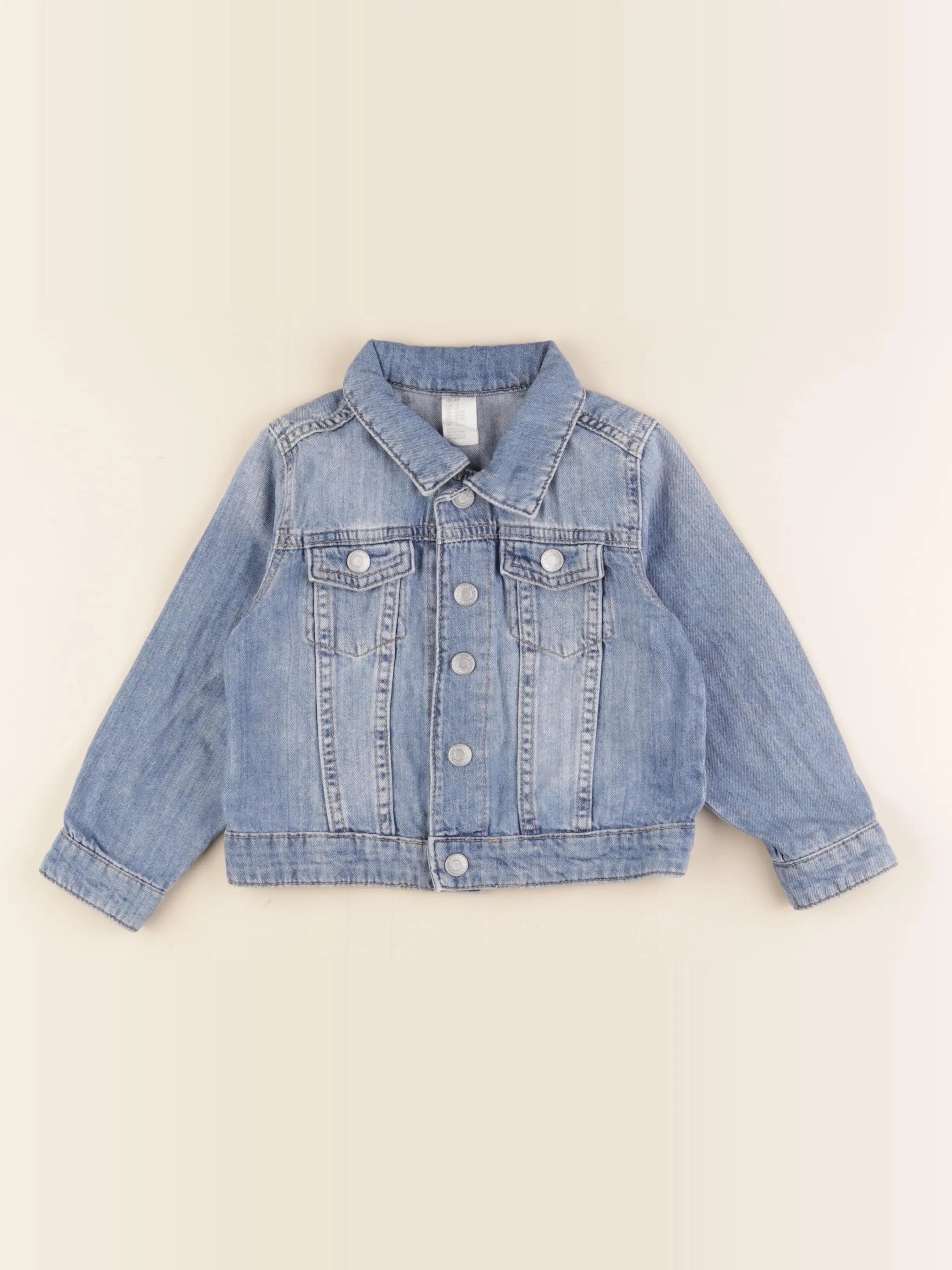 H&M - veste bleu - 18/24 mois