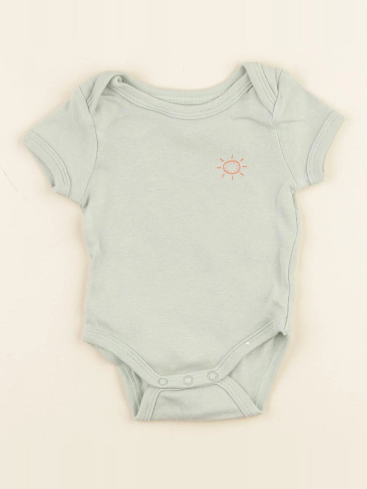 Vertbaudet - body vert - 1 mois