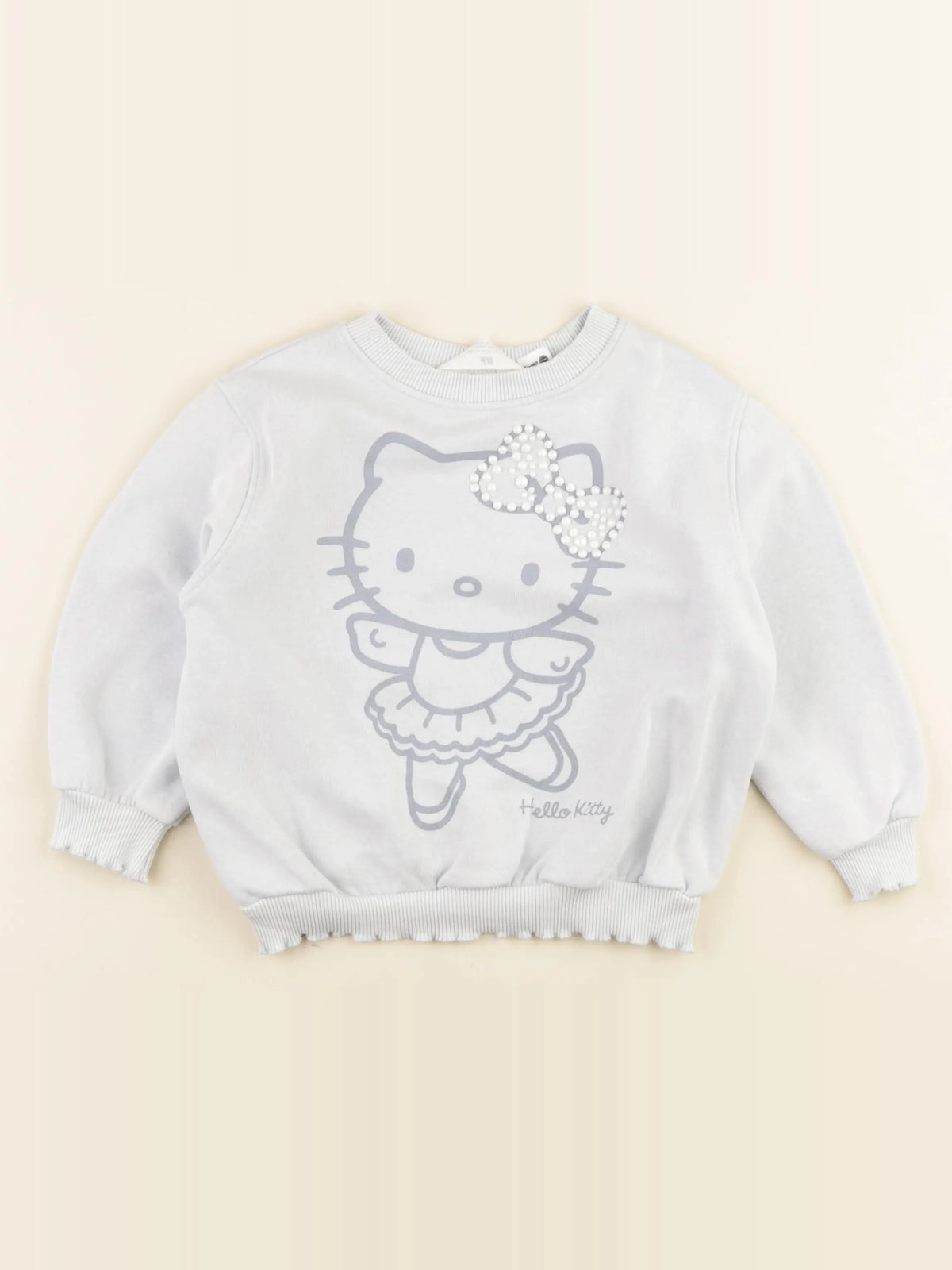 H&M - sweat gris - 3/4 ans