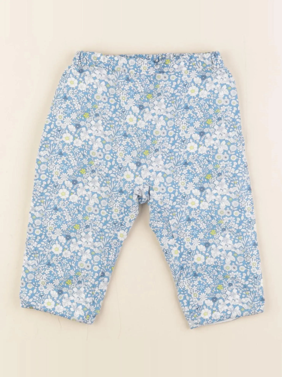 Jacadi - pantalon liberty bleu - 12 mois