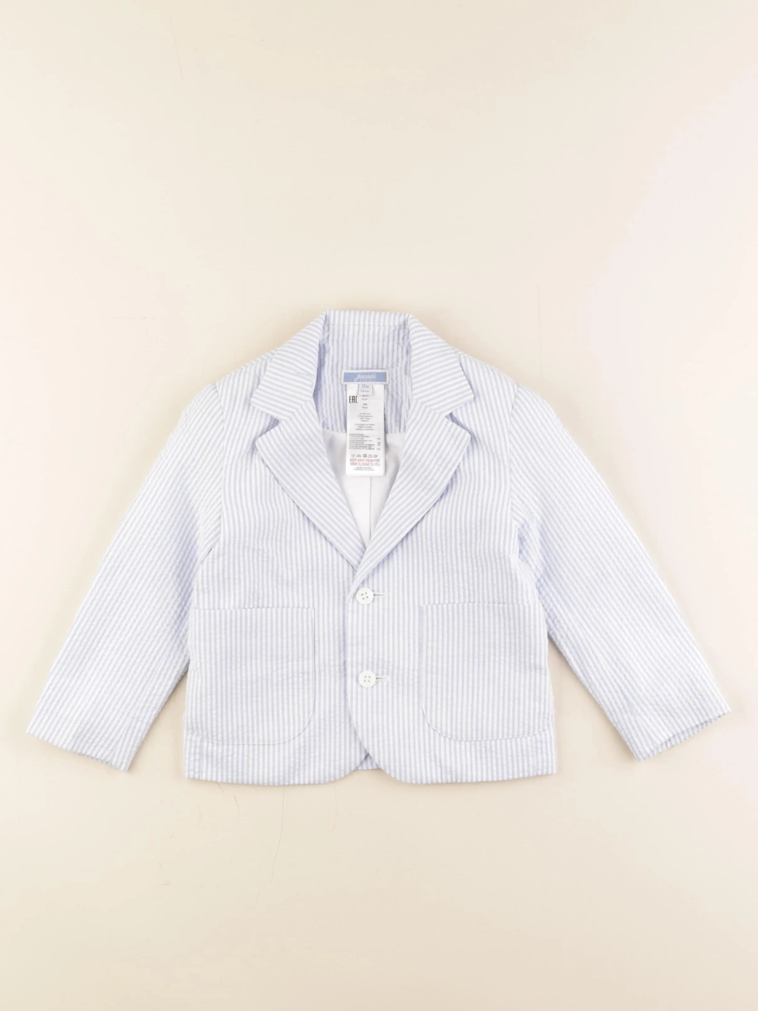 Jacadi - veste bleu, blanc - 36 mois