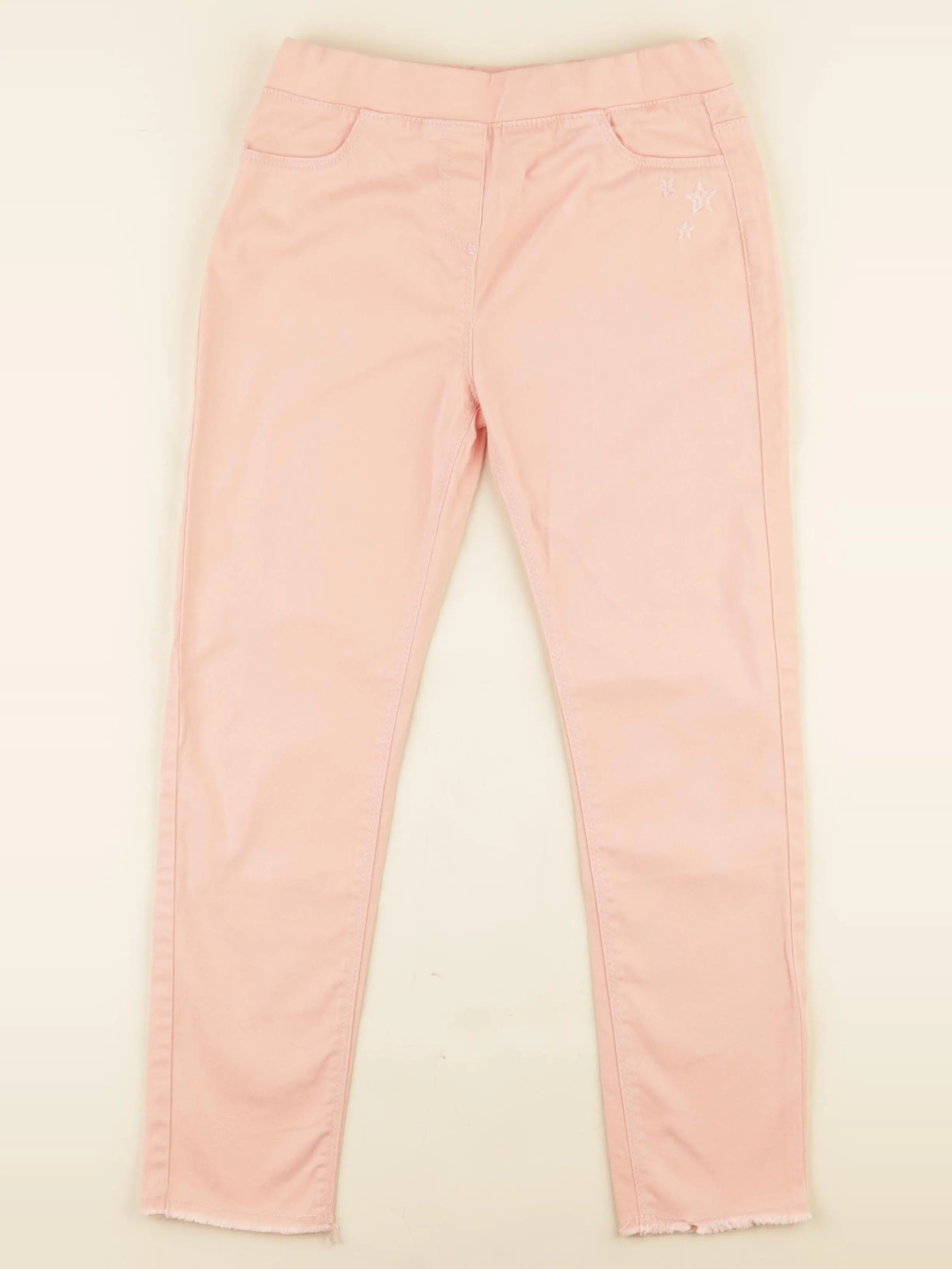 Vertbaudet - jegging rose - 9 ans