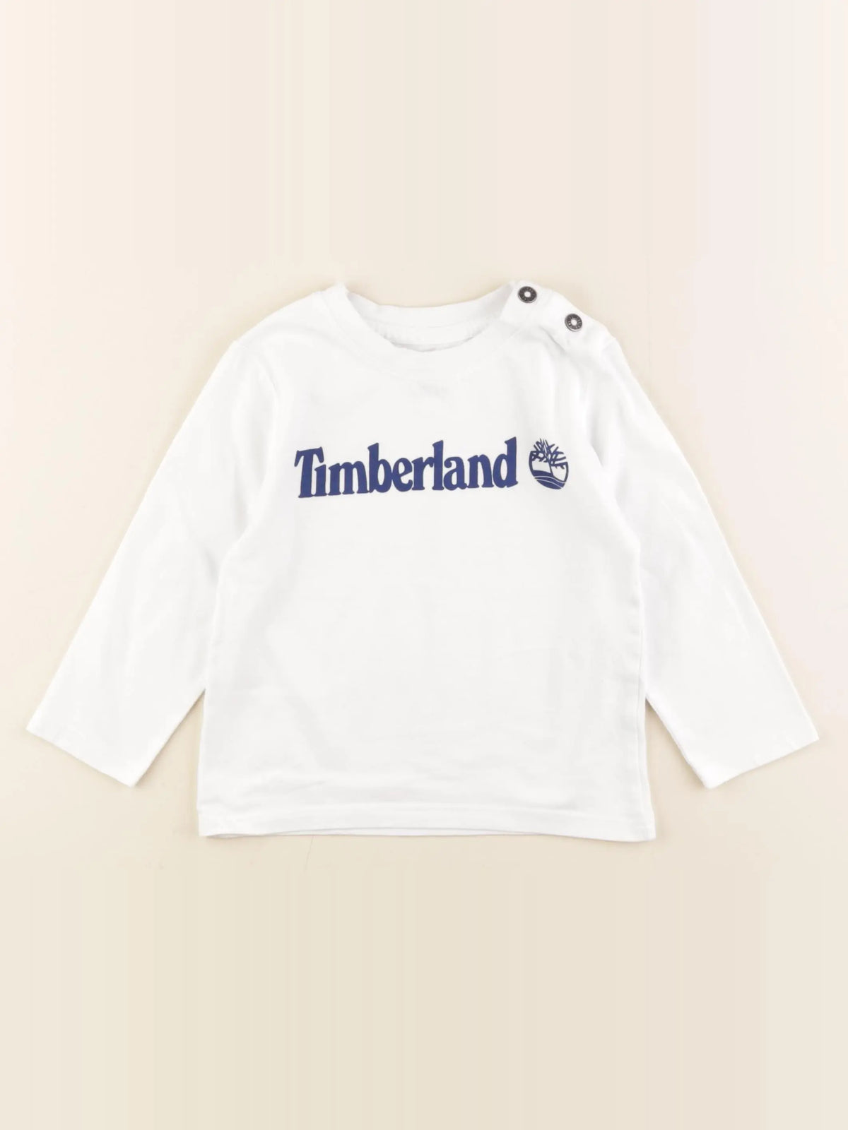 Timberland - tee-shirt blanc, bleu - 2 ans