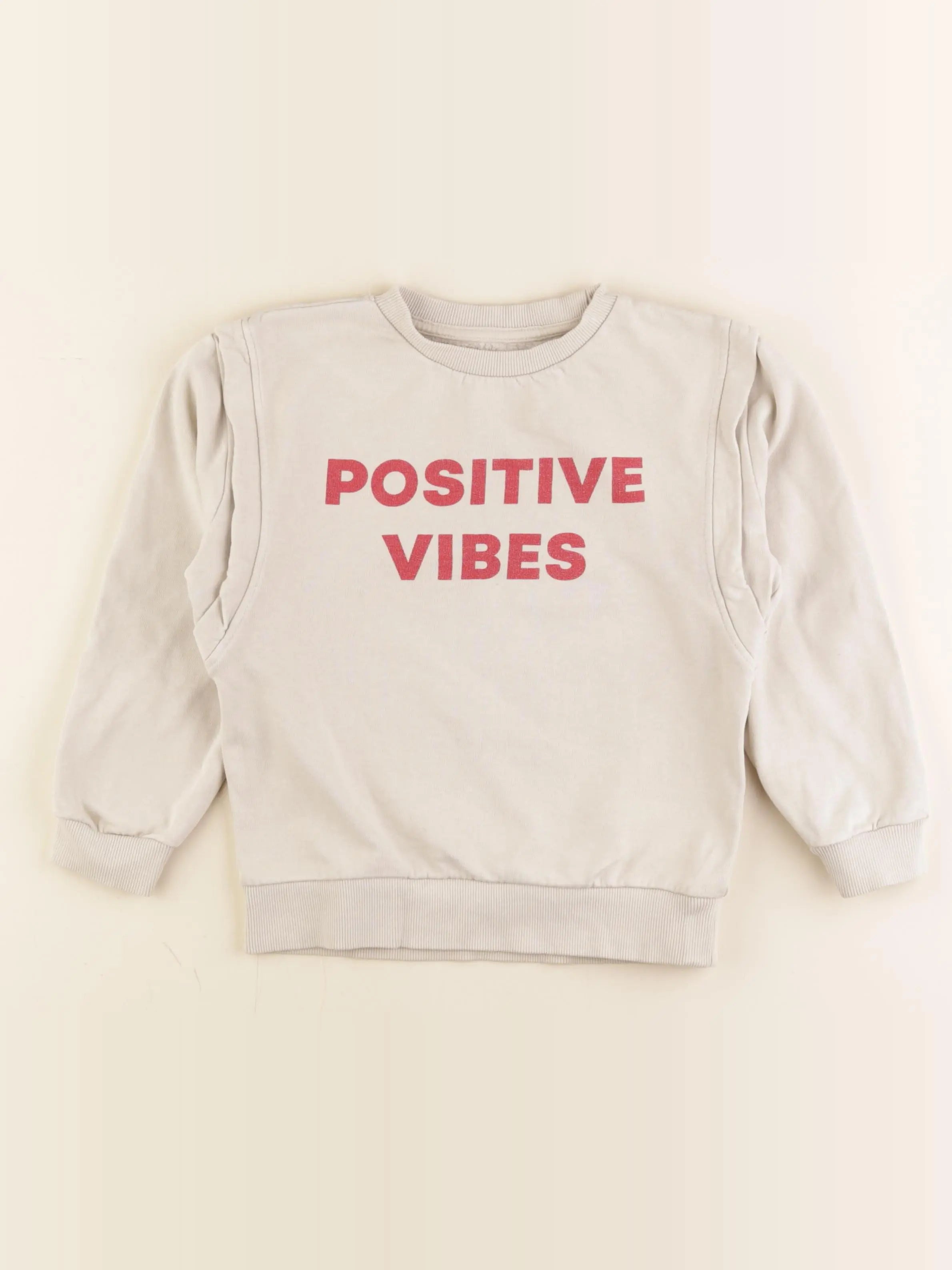 Storytelling - sweat beige - 8 ans