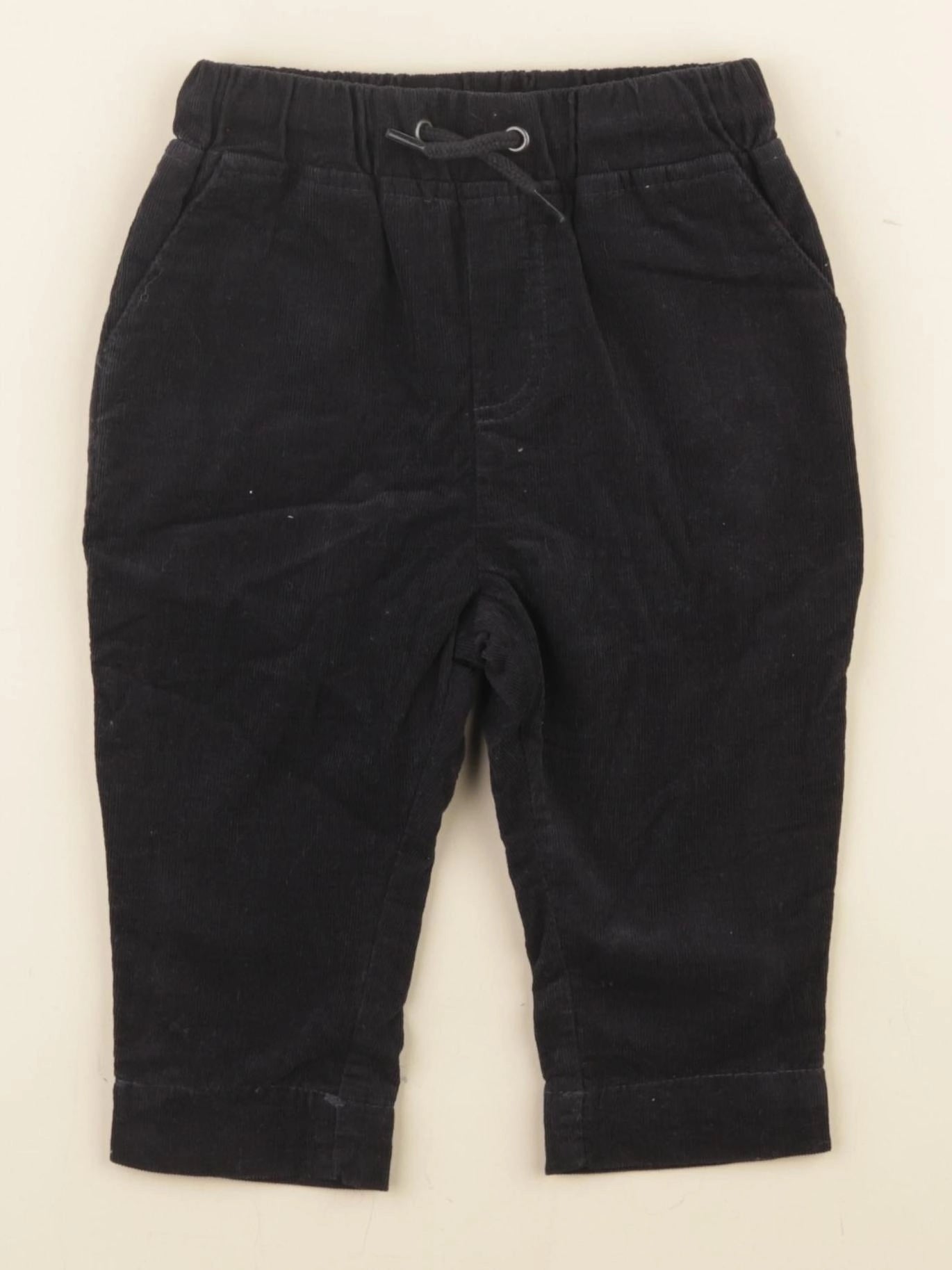 Vertbaudet - pantalon bleu - 9 mois