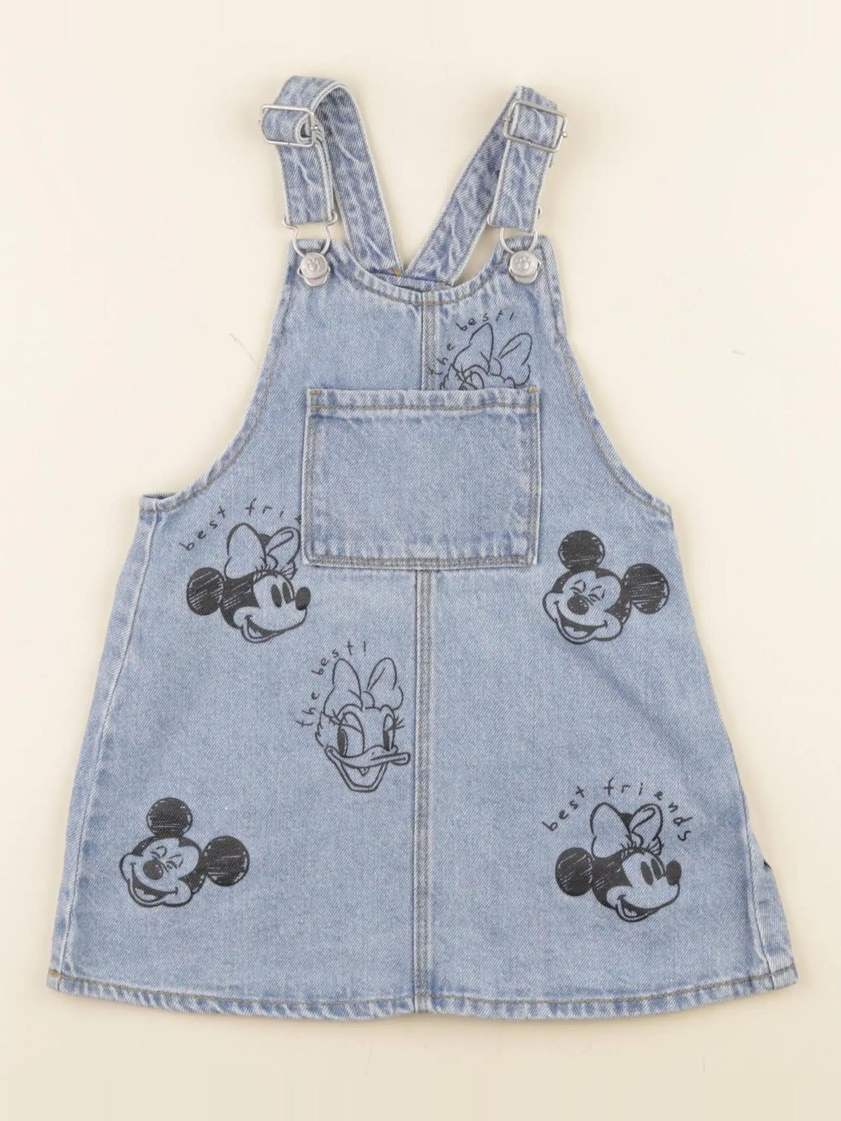 Zara - robe bleu - 2/3 ans