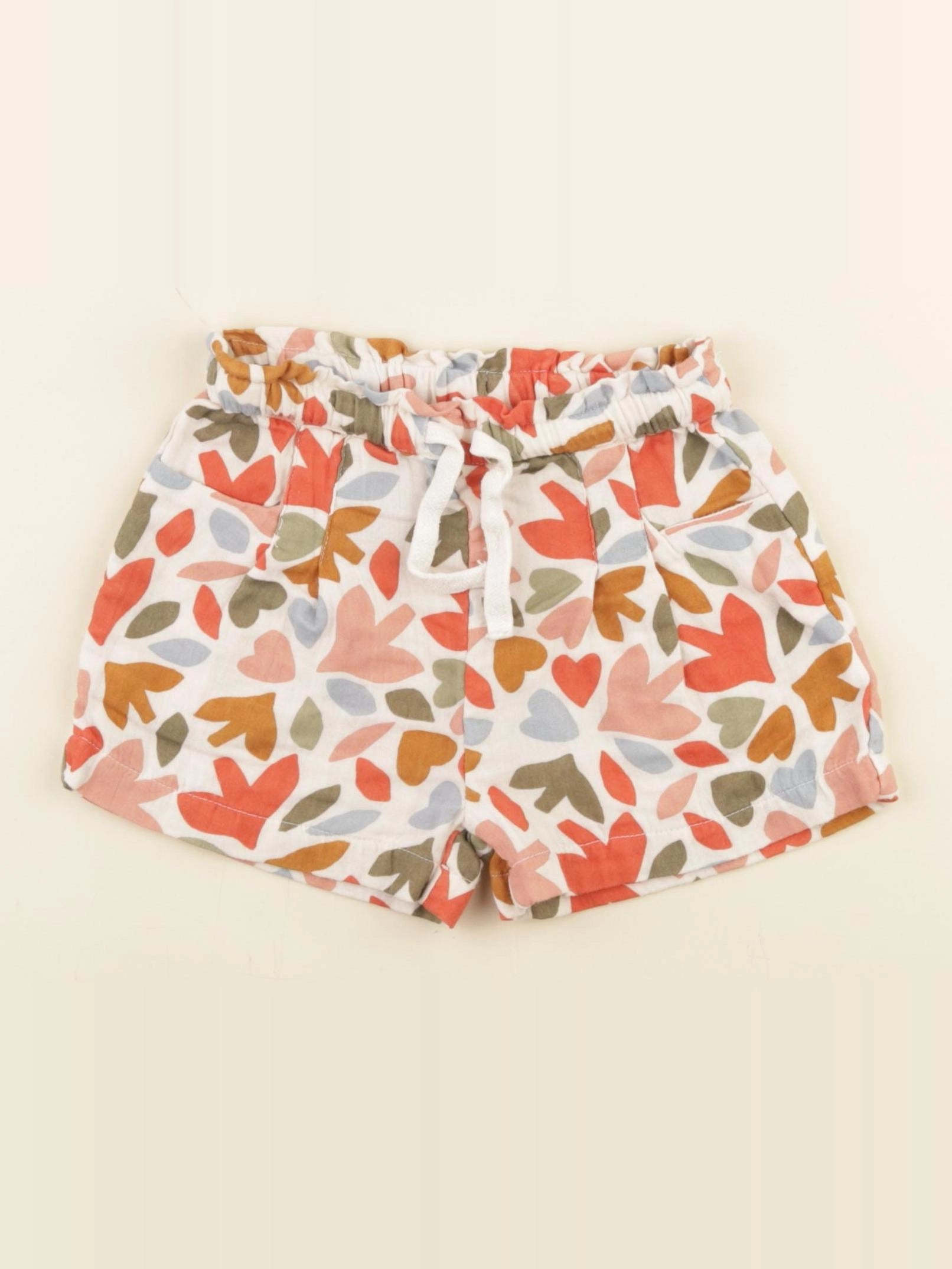 Boutchou - short multicolore - 18 mois