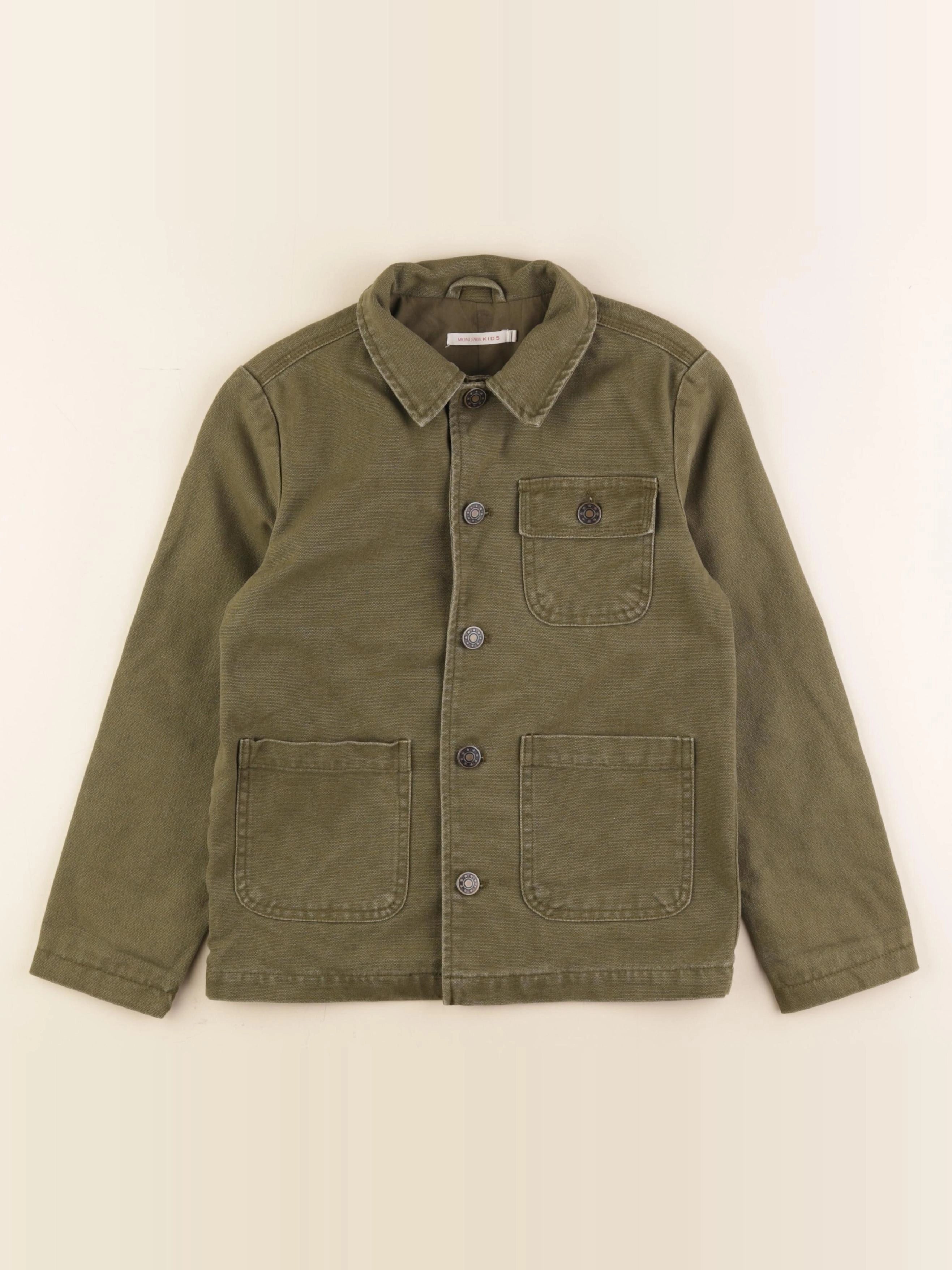 Monoprix - veste vert - 6 ans