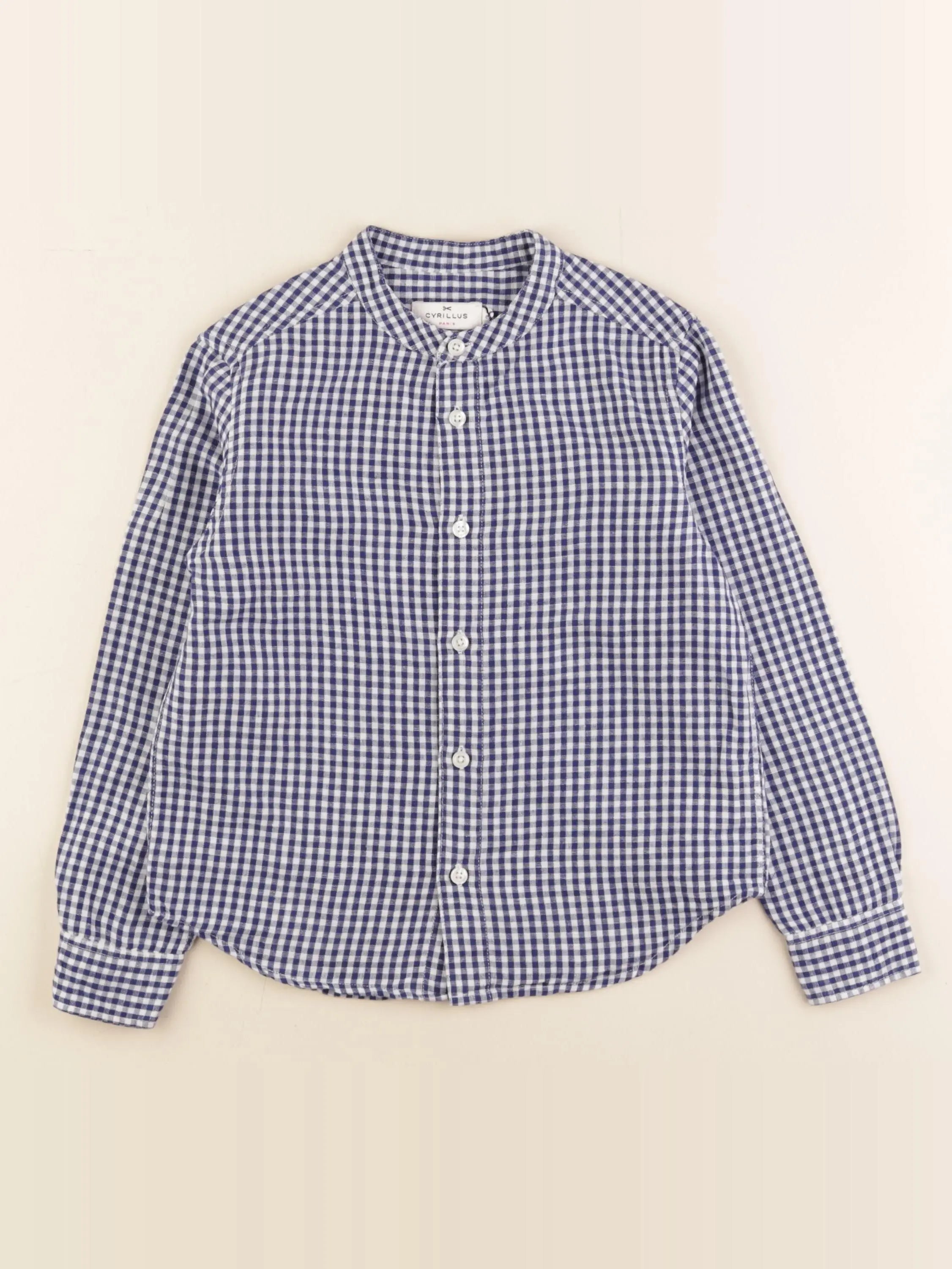 Cyrillus - chemise bleu - 9 ans