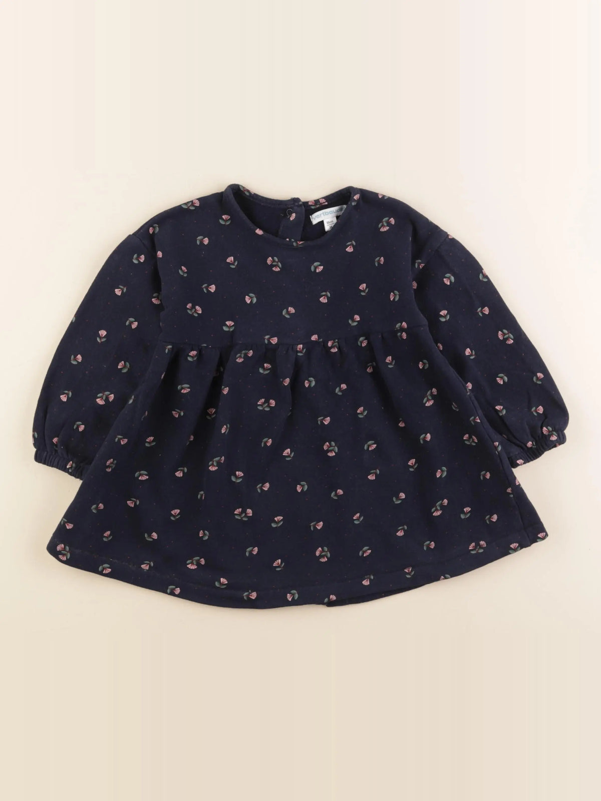 Vertbaudet - robe bleu - 2 ans