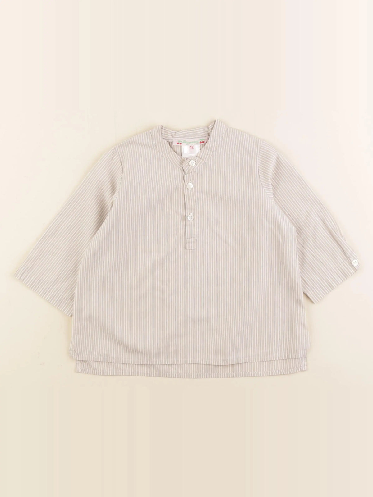 Bonpoint - blouse beige - 18 mois