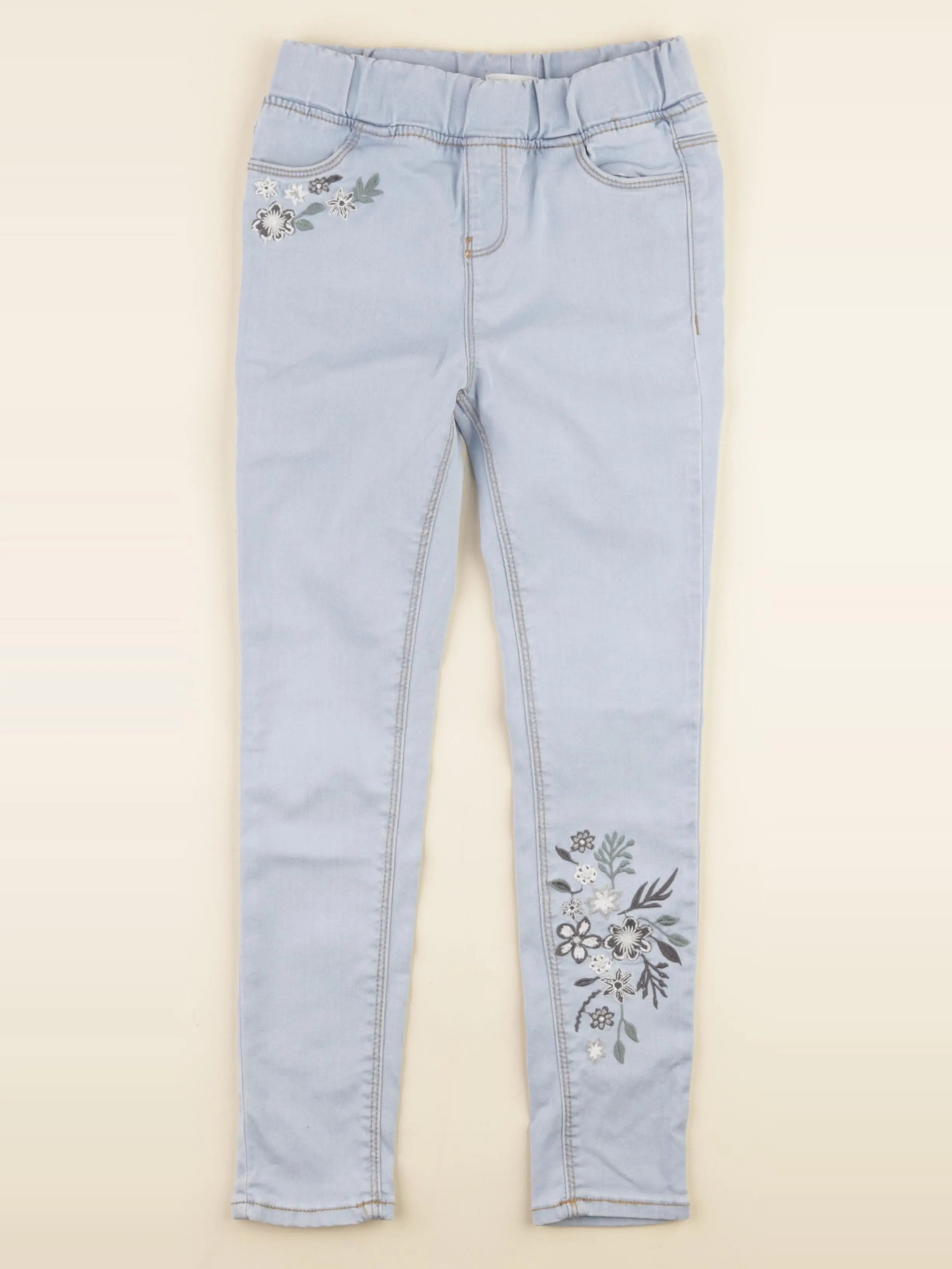 Vertbaudet - legging bleu - 9 ans