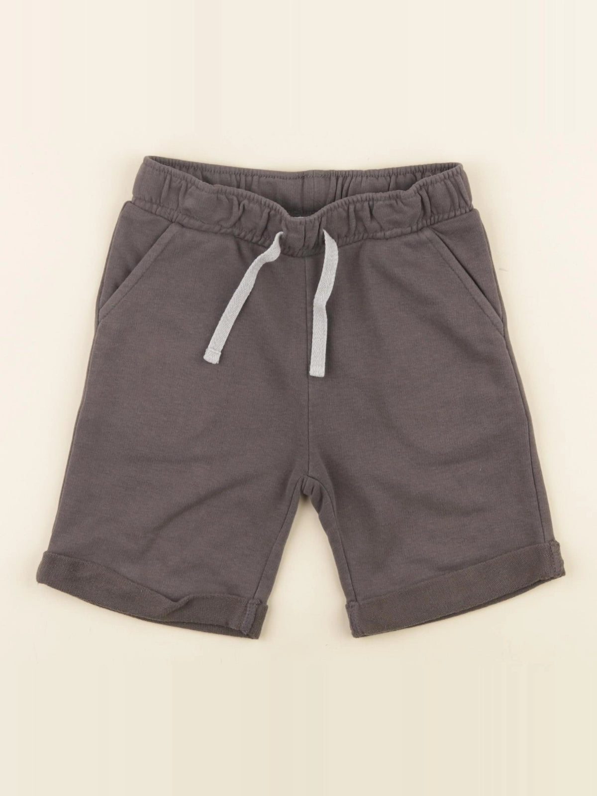 Vertbaudet - short gris - 9 ans