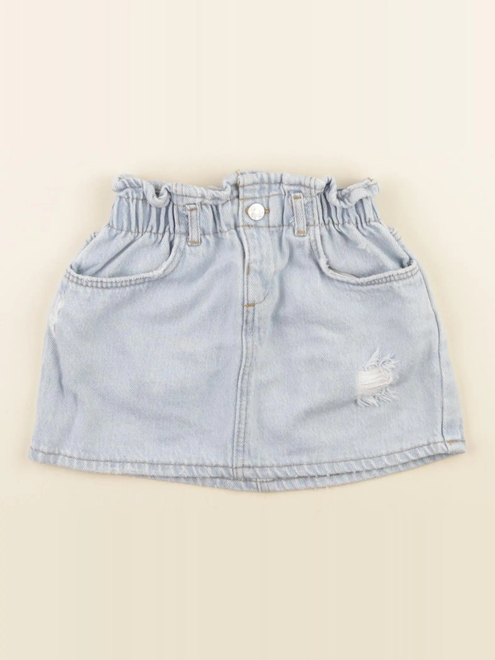 Zara - jupe bleu - 2/3 ans