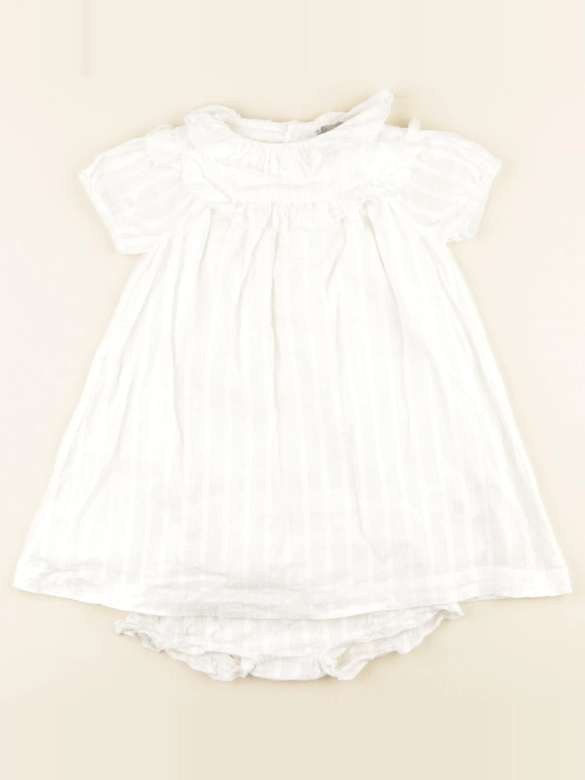 Boutchou - robe blanc - 24 mois