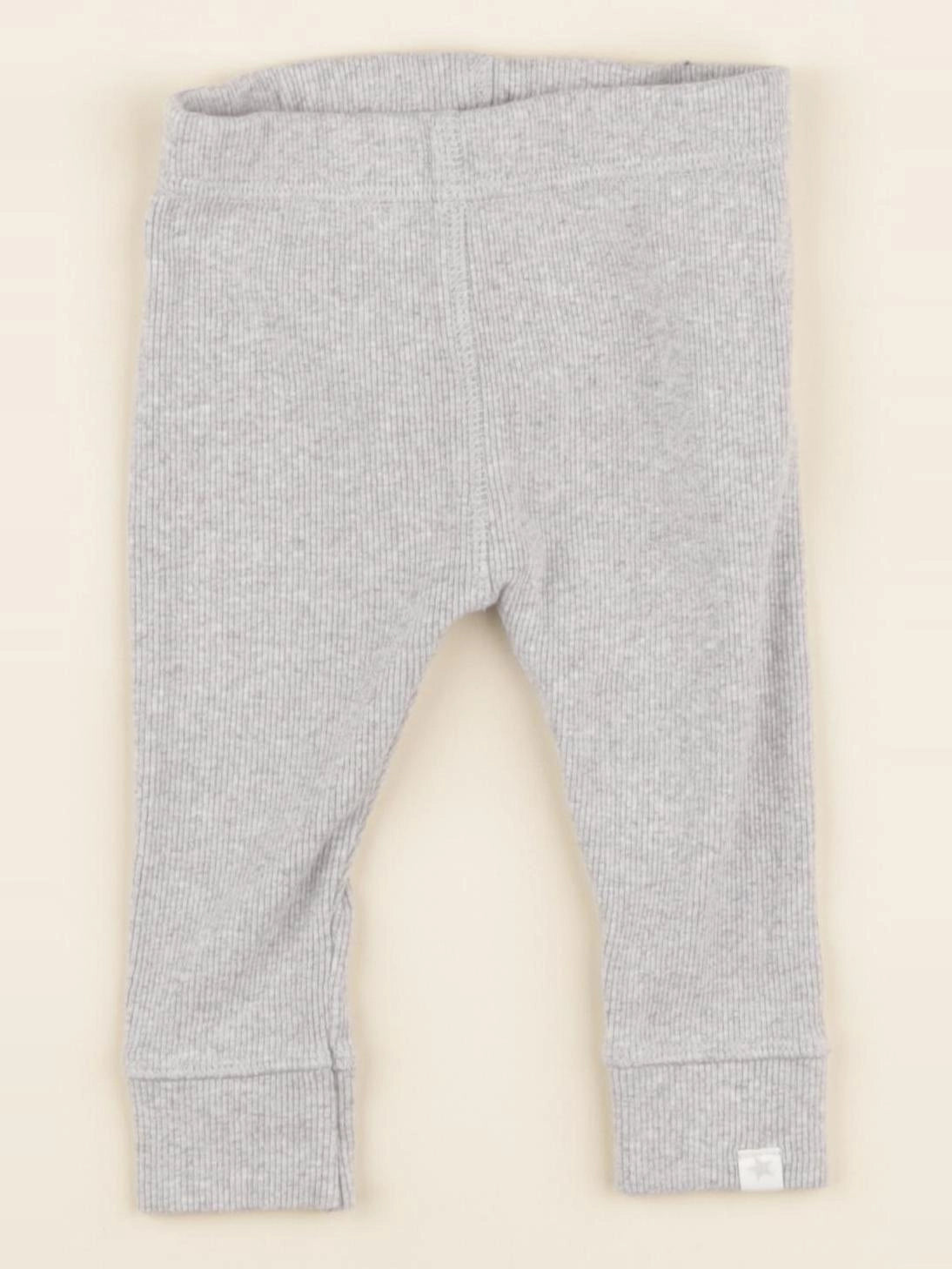 Zara - legging gris - 3/6 mois