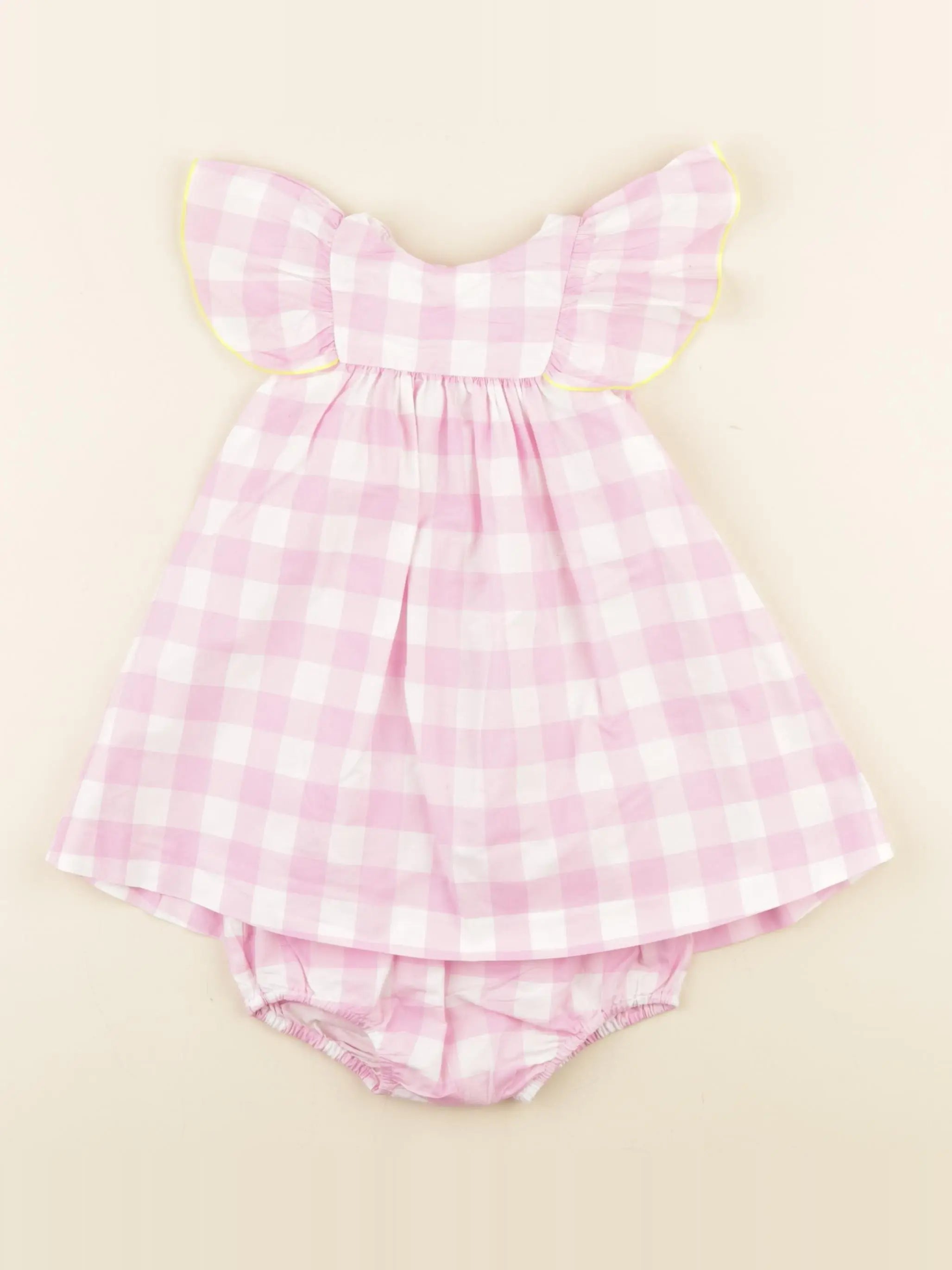 Jacadi - robe rose - 12 mois