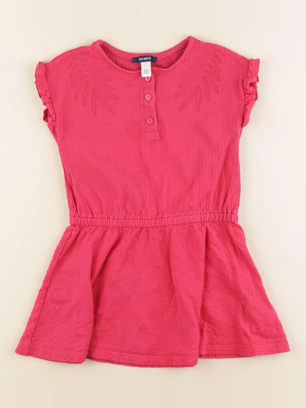 Okaidi - robe rose - 5 ans