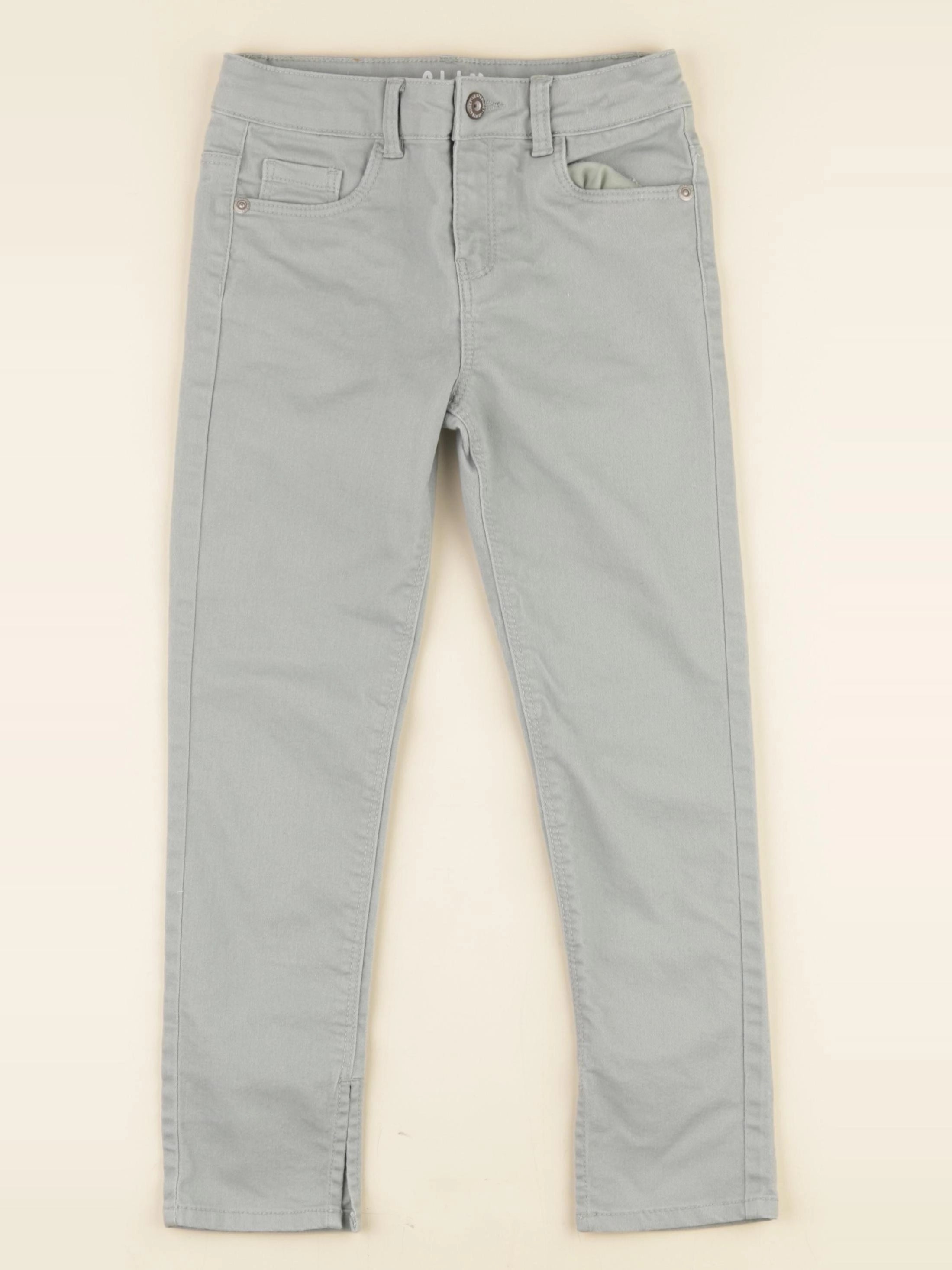 Vertbaudet - pantalon vert - 7 ans