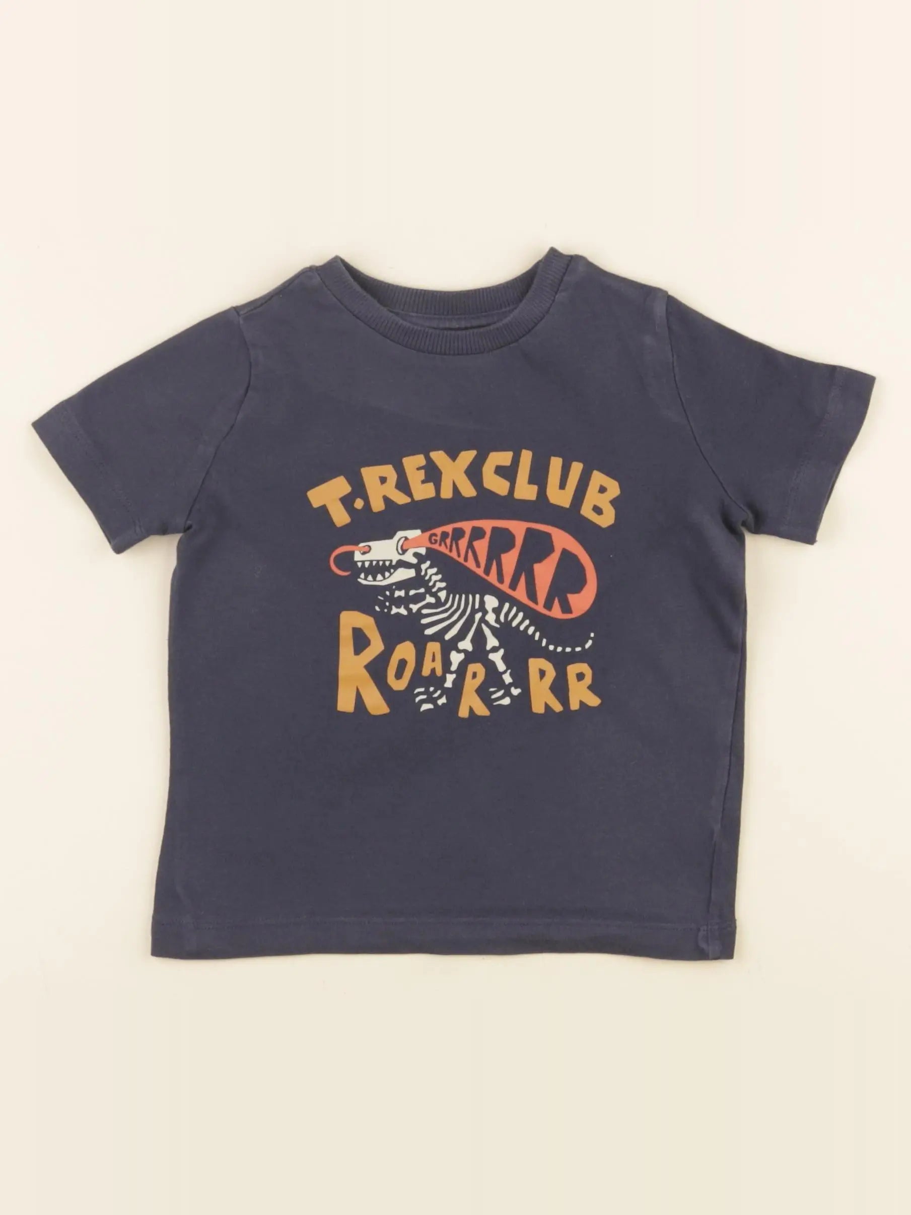 Vertbaudet - tee-shirt bleu - 2 ans