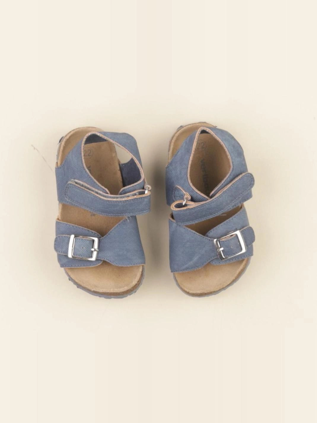 Vertbaudet - sandales bleu - pointure 22