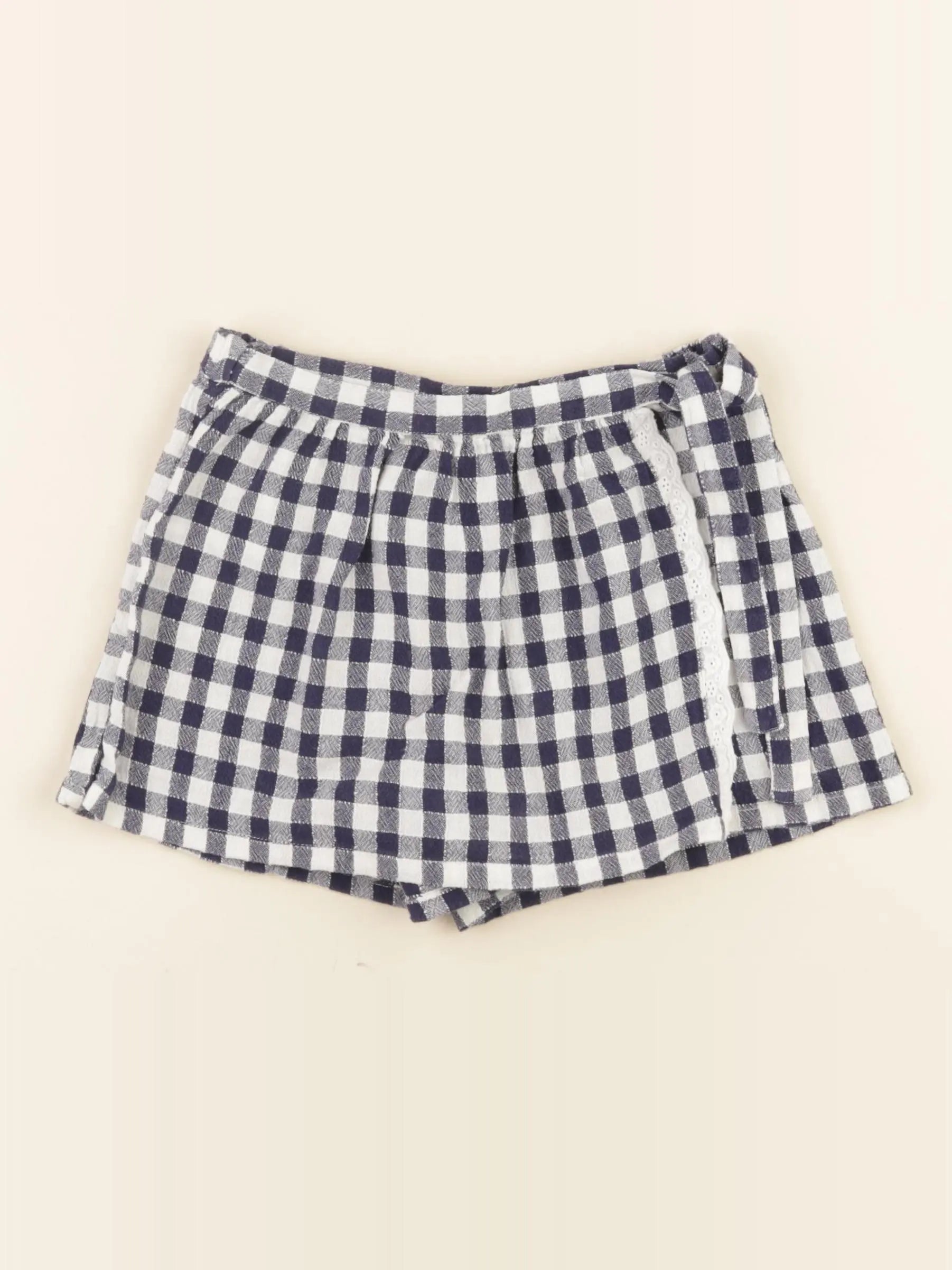 Cyrillus - jupe short bleu - 6 ans